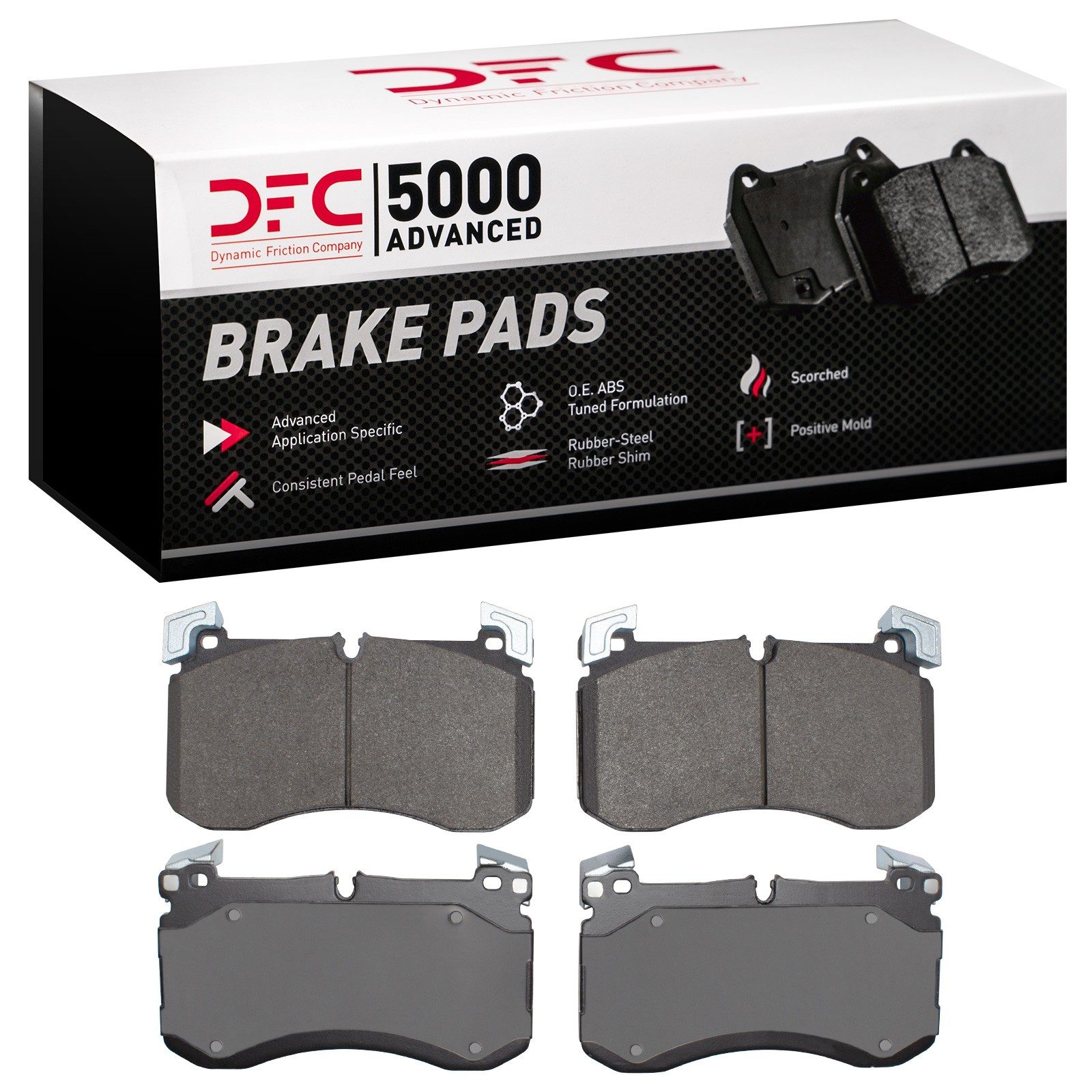 Dynamic Friction 5000 Advanced Brake Pads Without Hardware - 1551-2238-00 — image 3