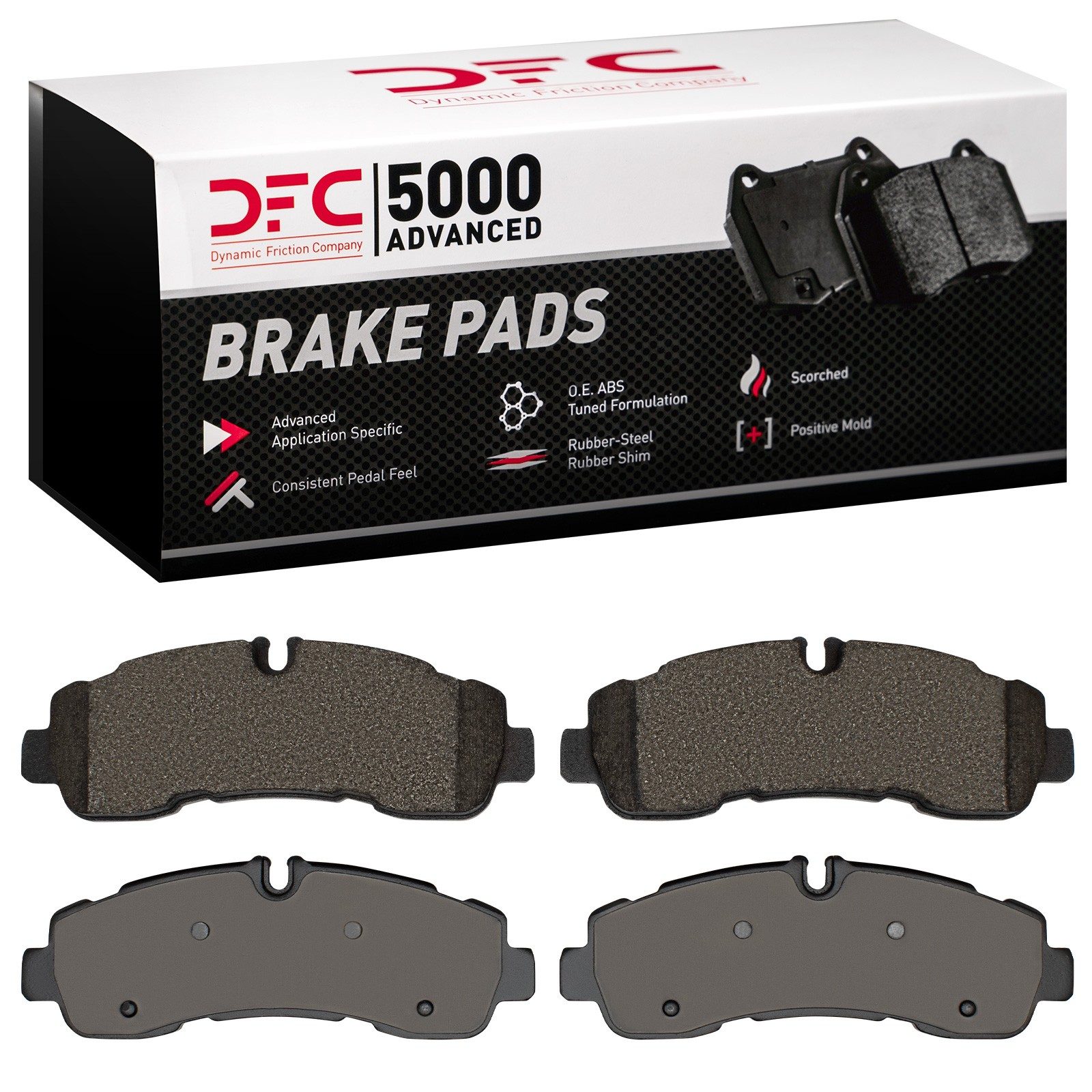 DFC Rear Brake Pads (4 Pads) — image 3