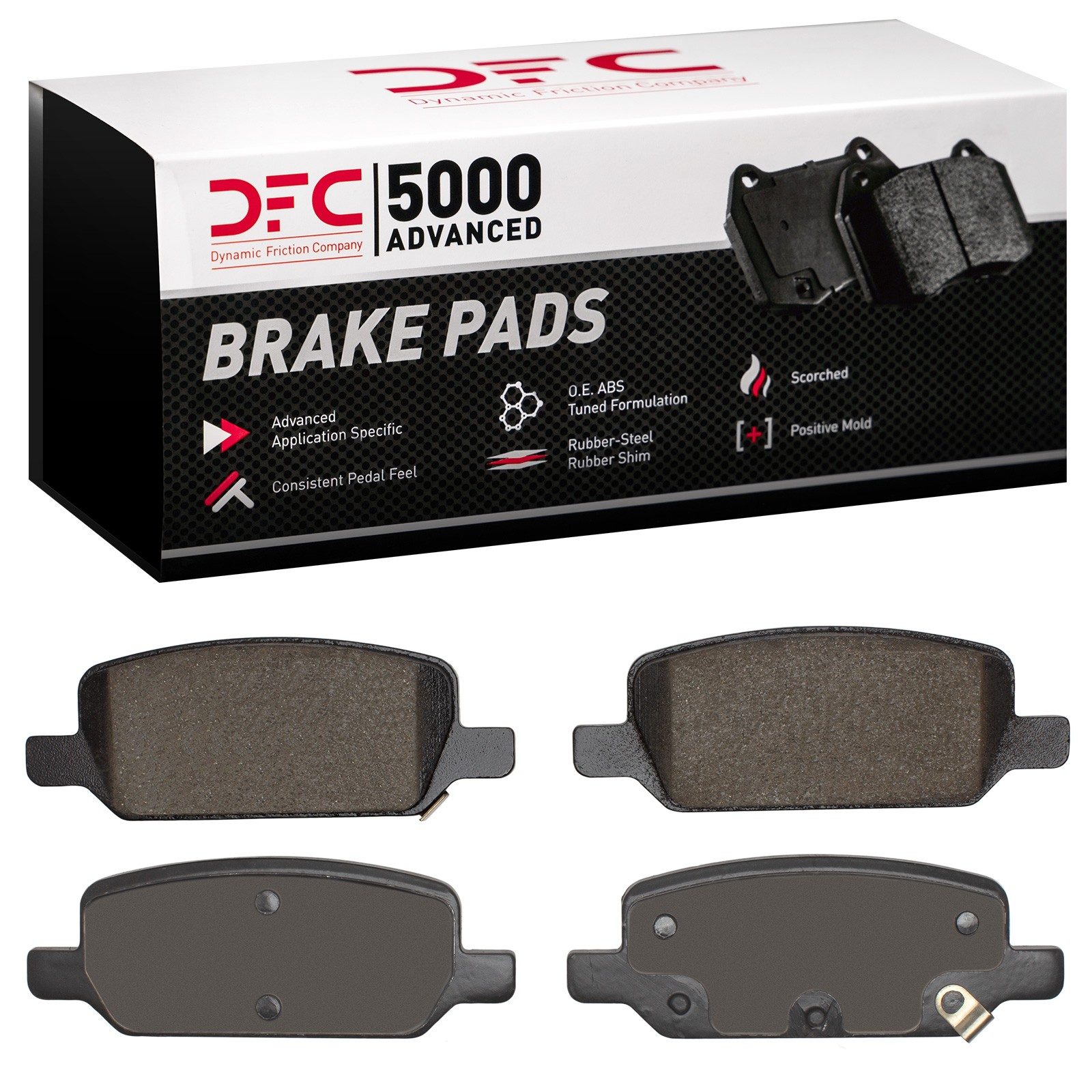 Dynamic Friction 5000 Advanced Brake Pads Without Hardware - 1551-2283-00 — image 2