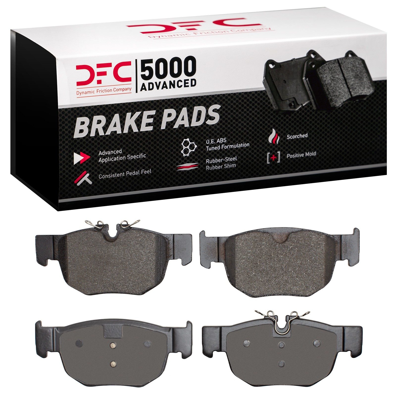 DFC Rear Brake Pads (4 Pads) — image 3