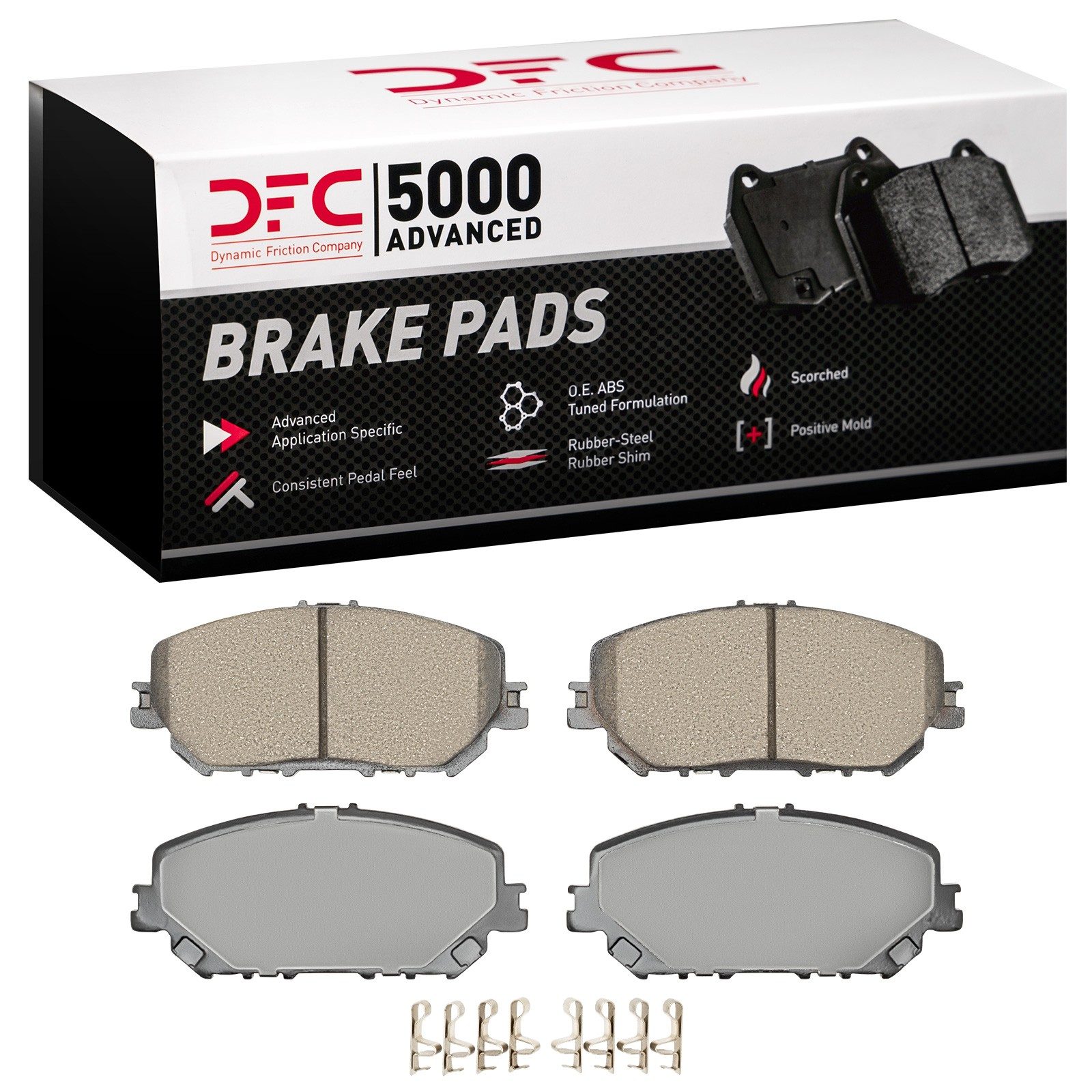 Dynamic Friction 5000 Advanced Brake Pads Without Hardware - 1551-2375-00 — image 3