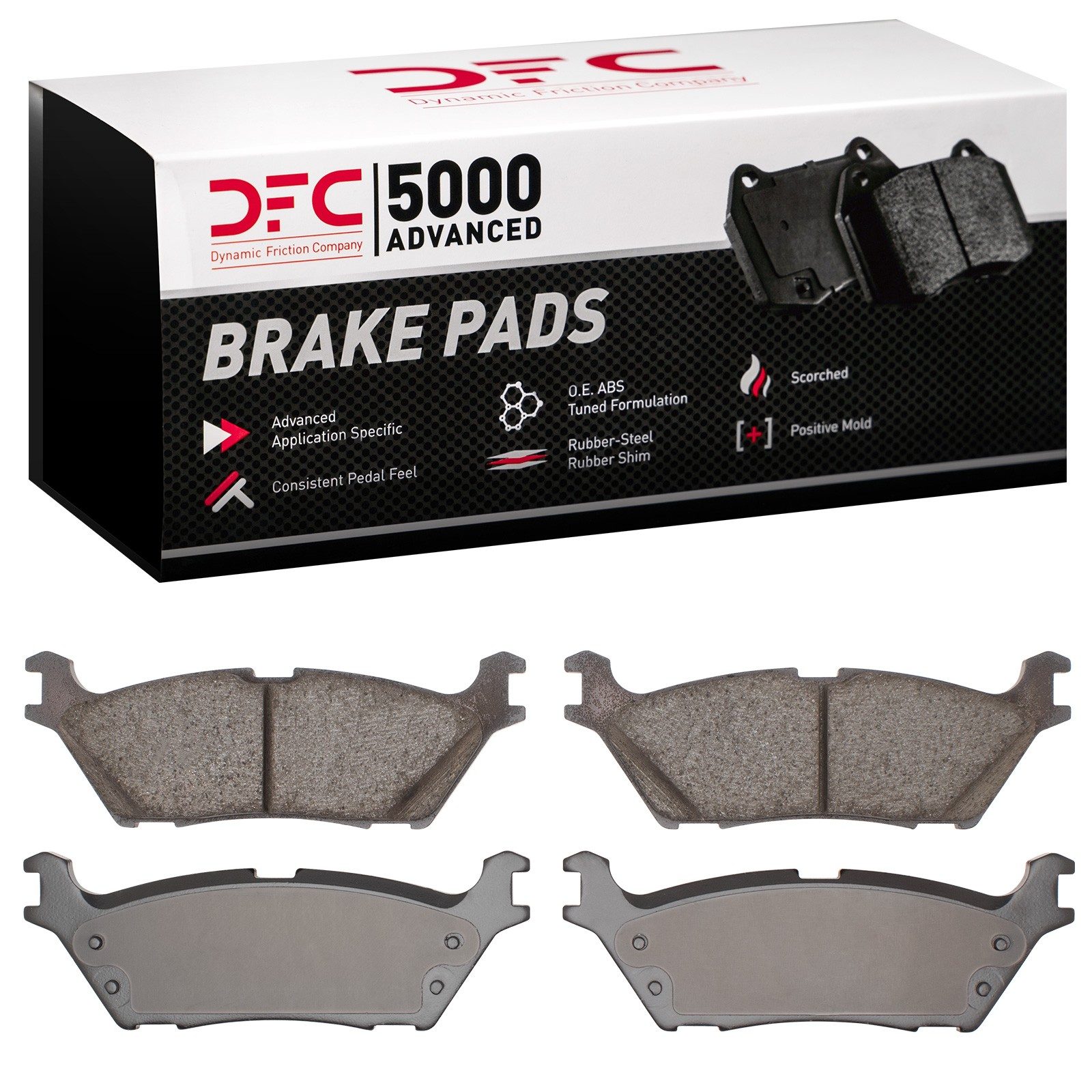 DFC Rear Brake Pads (4 Pads) — image 3
