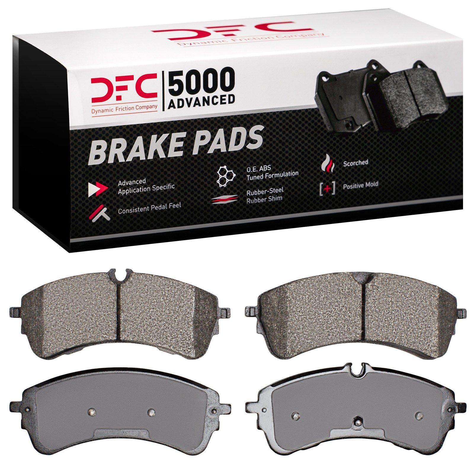 DFC Rear Brake Pads (4 Pads) — image 2