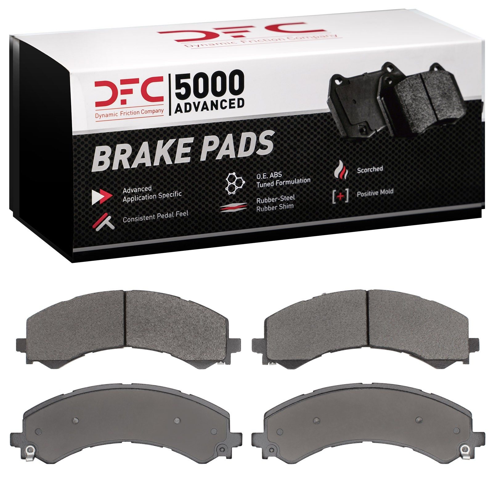 DFC Rear Brake Pads (4 Pads) — image 2