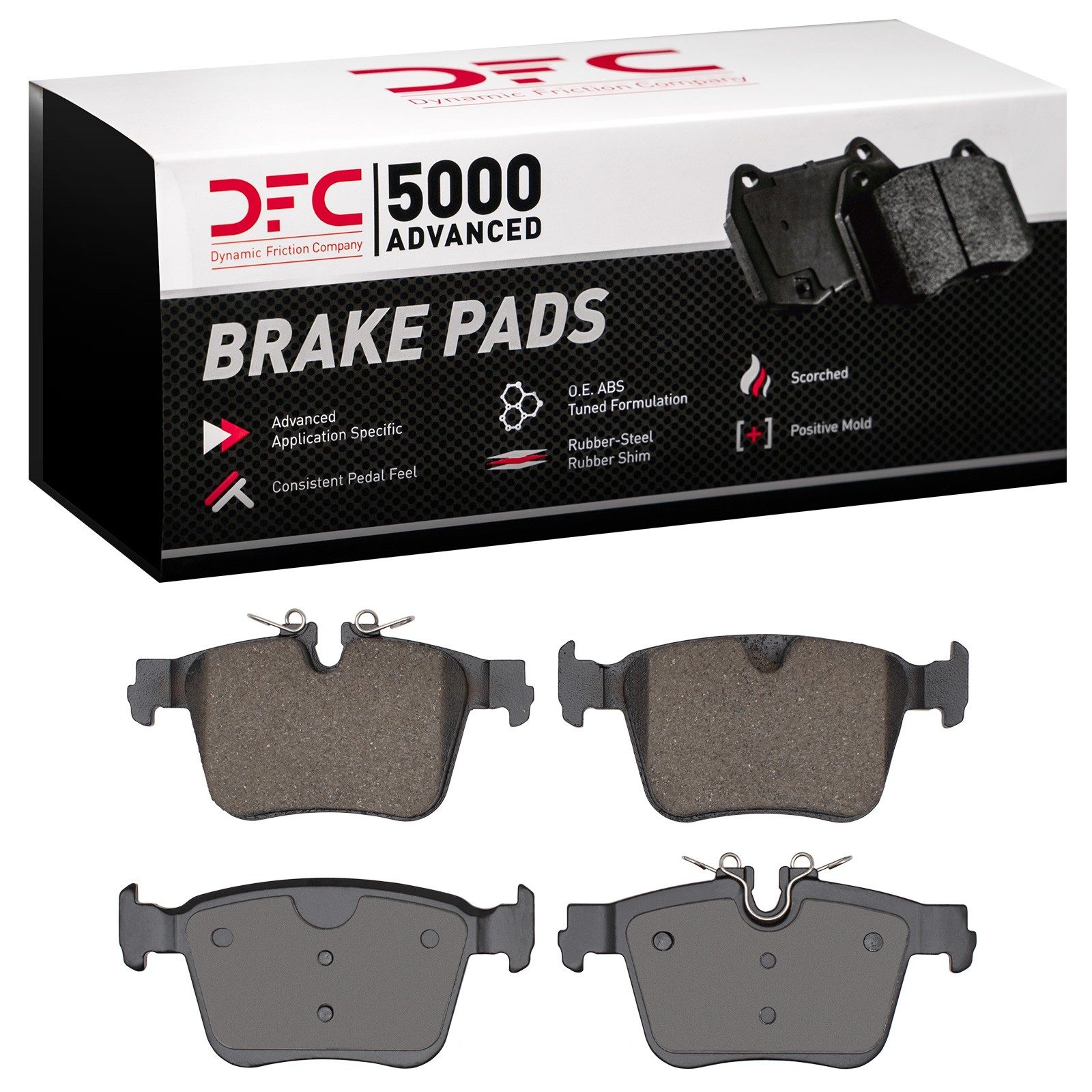 DFC 5000 Advanced Ceramic Brake Pads (4 Pads) — image 3