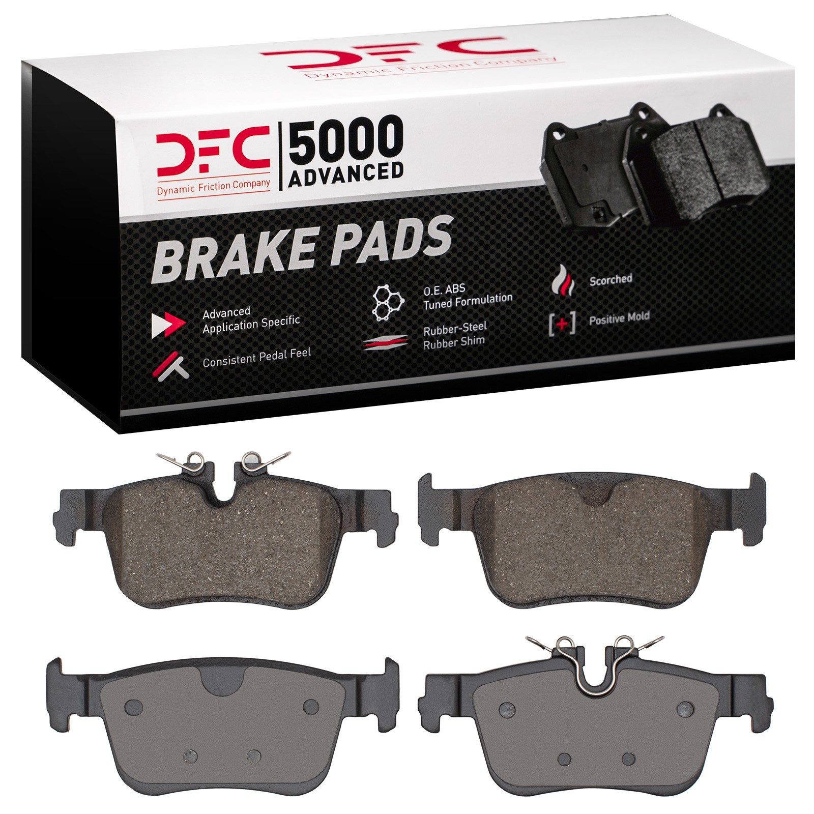 Dynamic Friction 5000 Advanced Brake Pads Without Hardware - 1551-2410-00 — image 3
