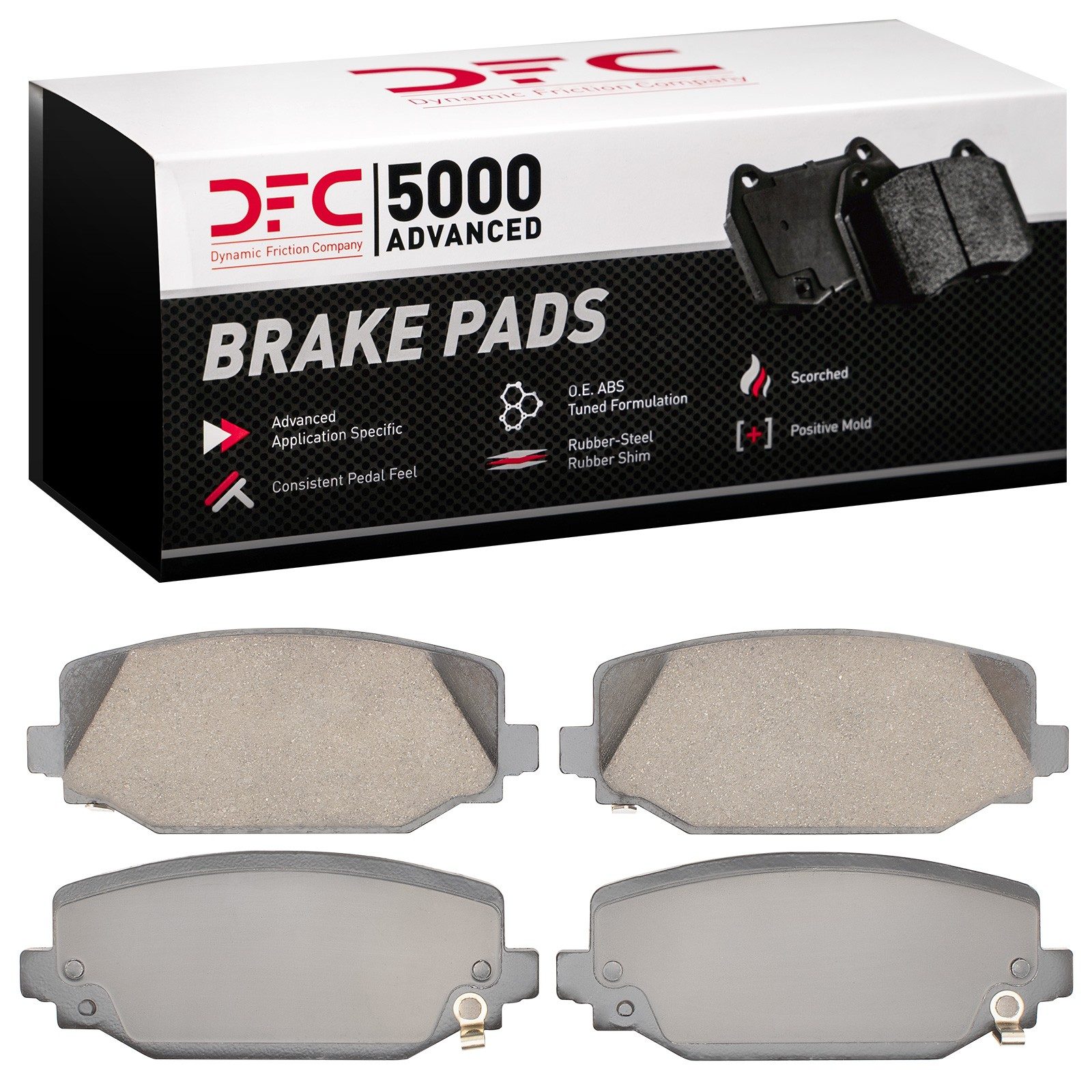 DFC Rear Brake Pads (4 Pads) — image 3