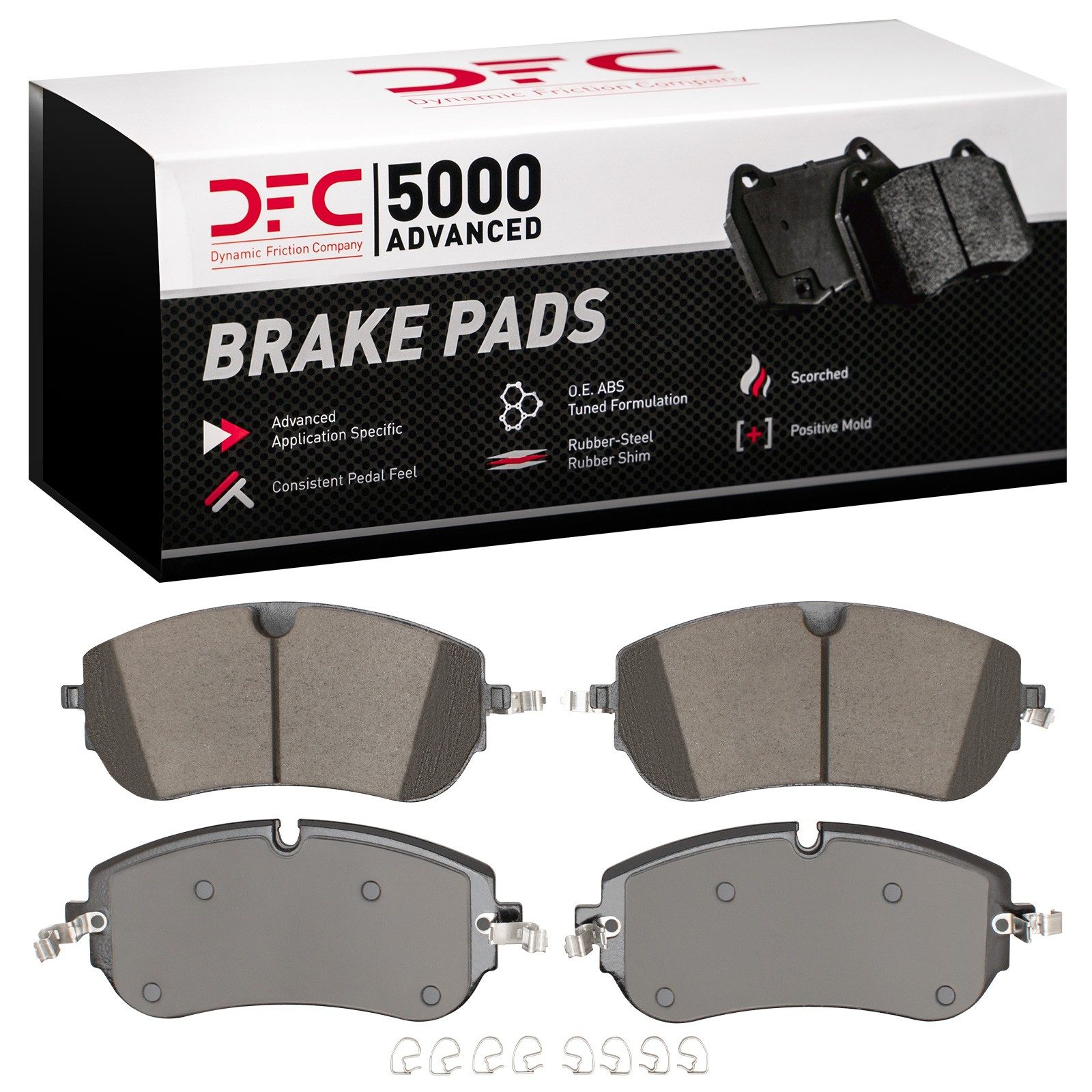 DFC Front 5000 Advanced Ceramic Brake Pads (4 Pads) — image 3
