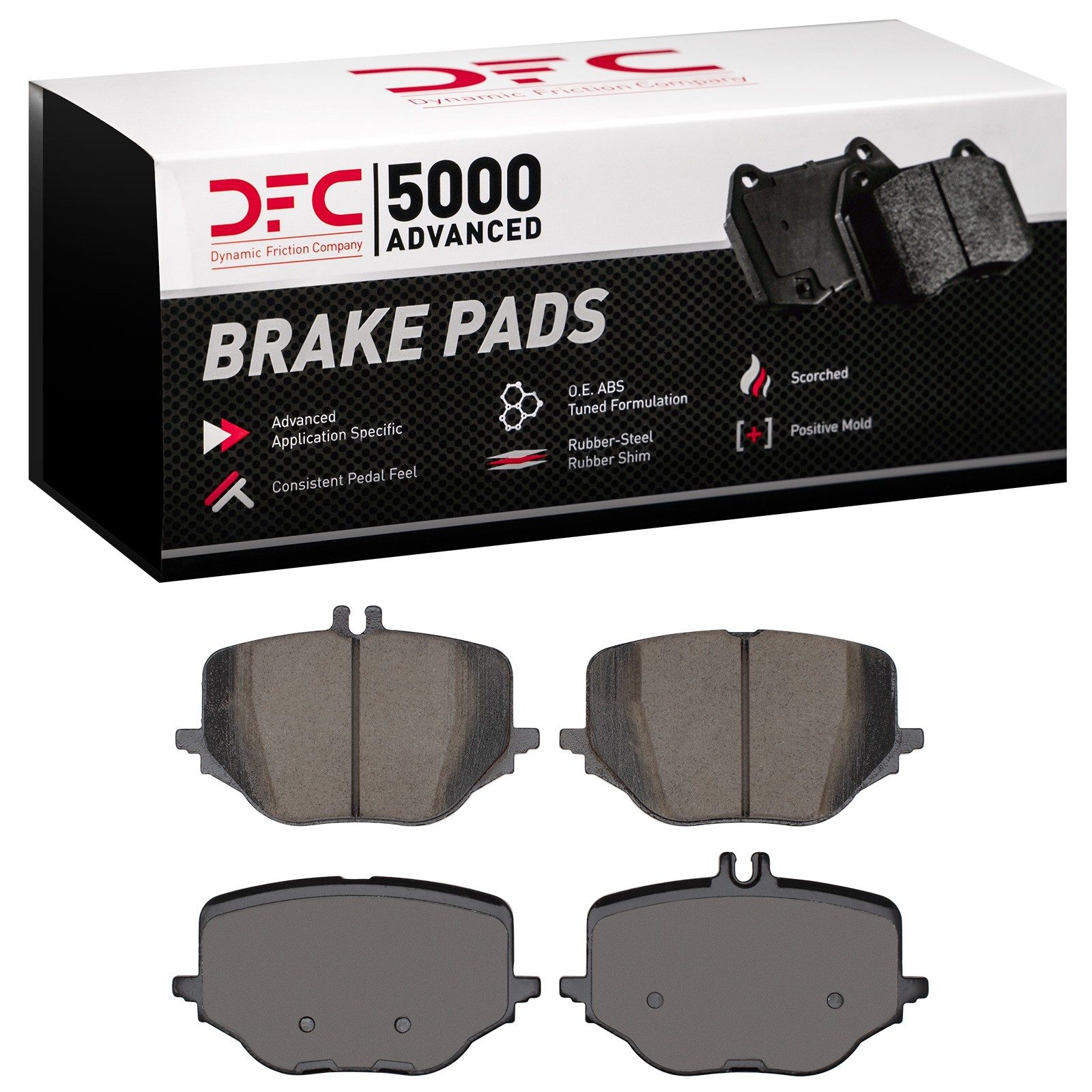 Dynamic Friction 5000 Advanced Brake Pads Without Hardware - 1551-2425-00 — image 3