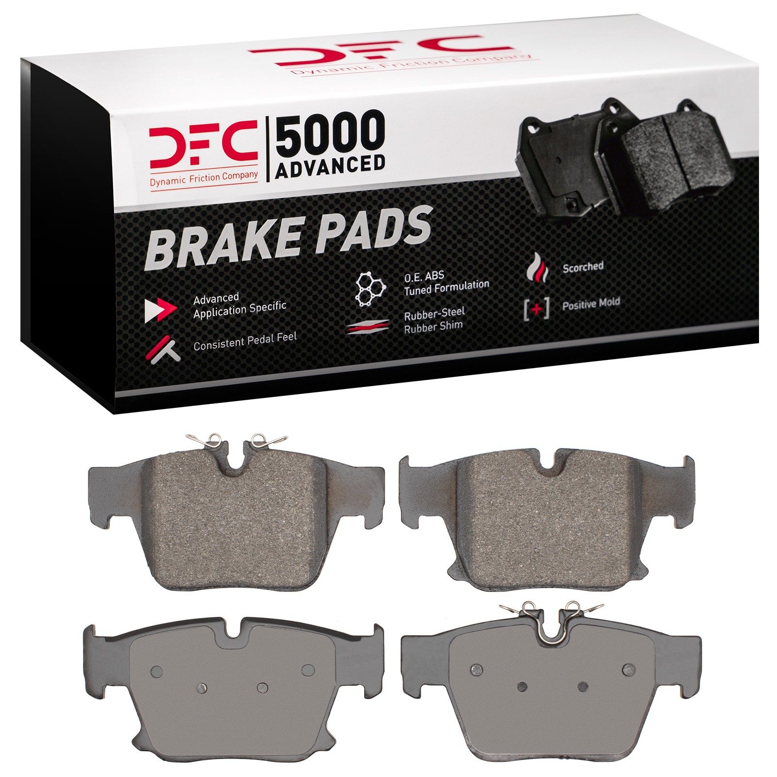 DFC Rear Brake Pads (4 Pads) — image 2