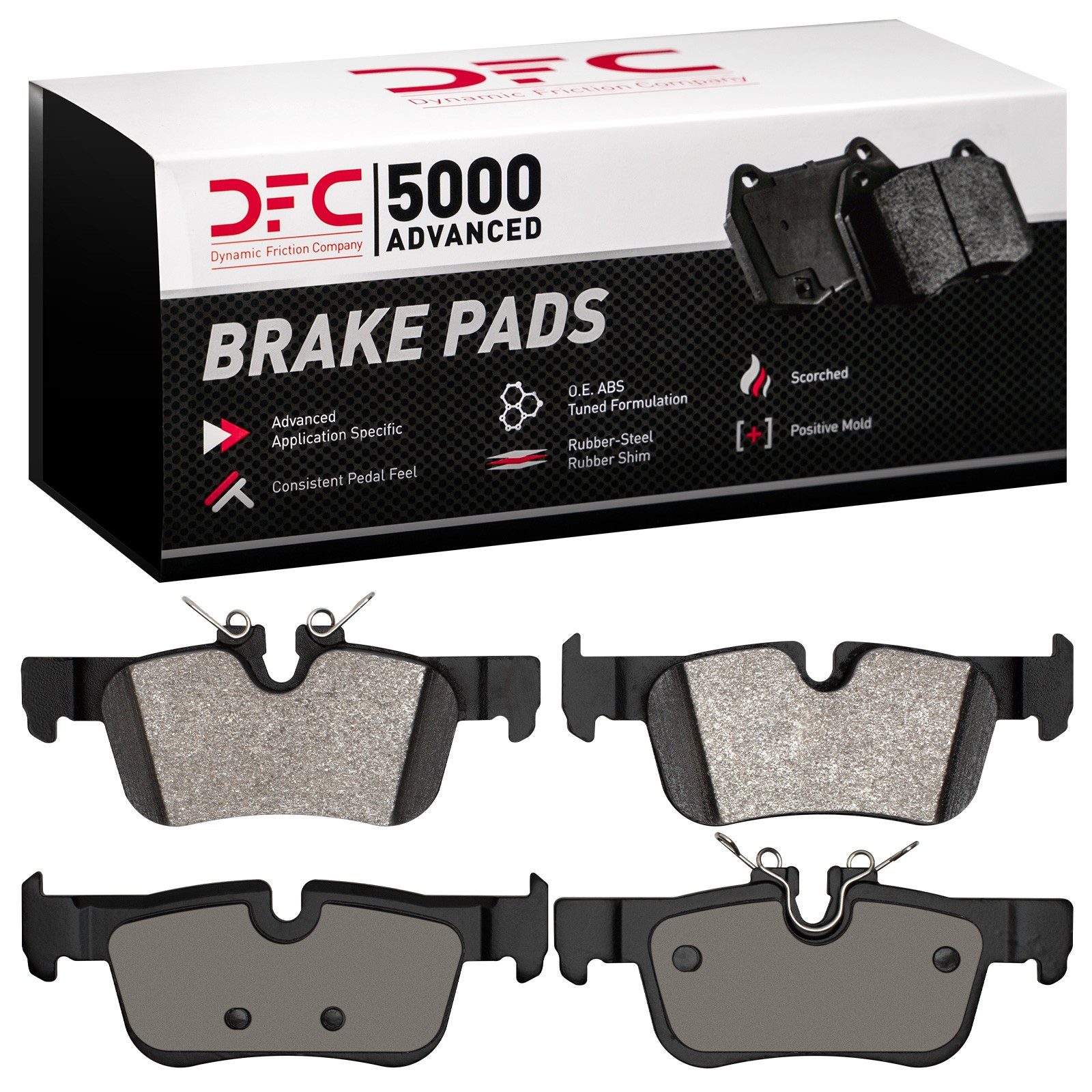 DFC Rear Brake Pads (4 Pads) — image 2