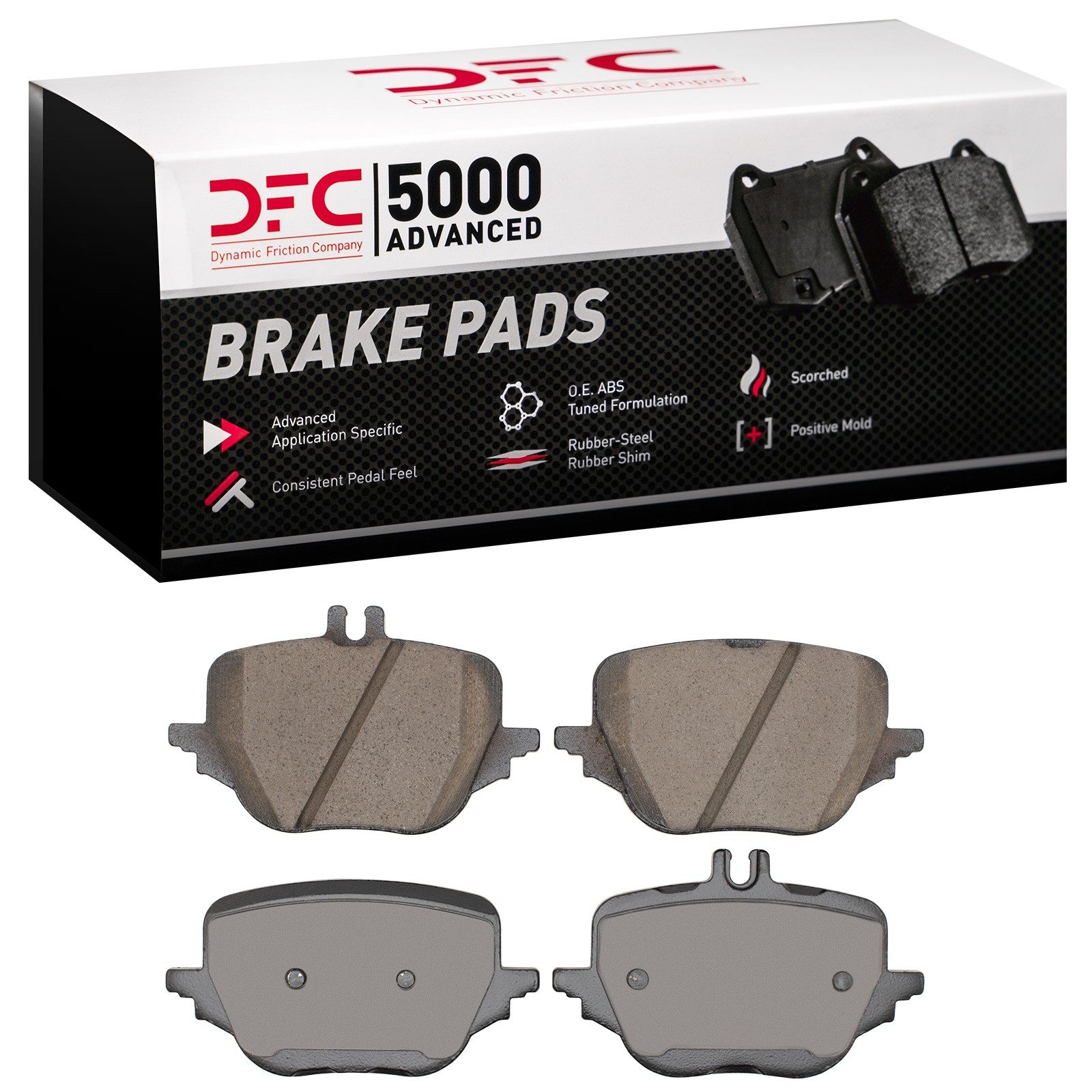 DFC 5000 Advanced Ceramic Brake Pads (4 Pads) — image 2