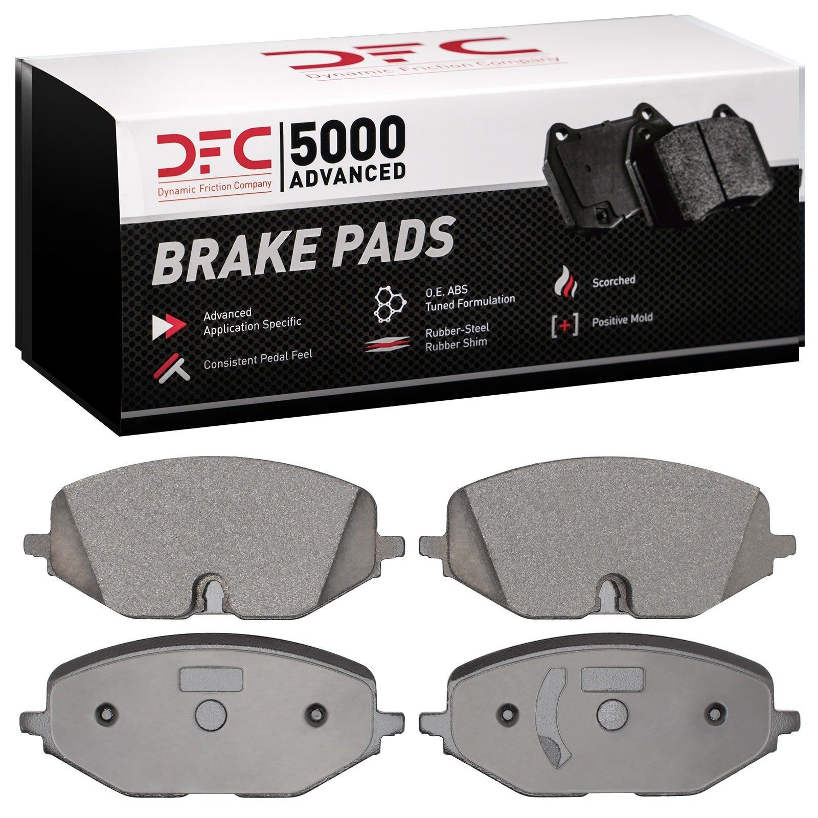 DFC Front 5000 Advanced Brake Pads (4 Pads) — image 2