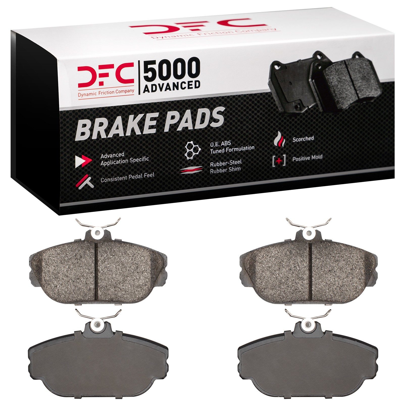 DFC 5000 Advanced Ceramic Brake Pads (4 Pads) — image 2