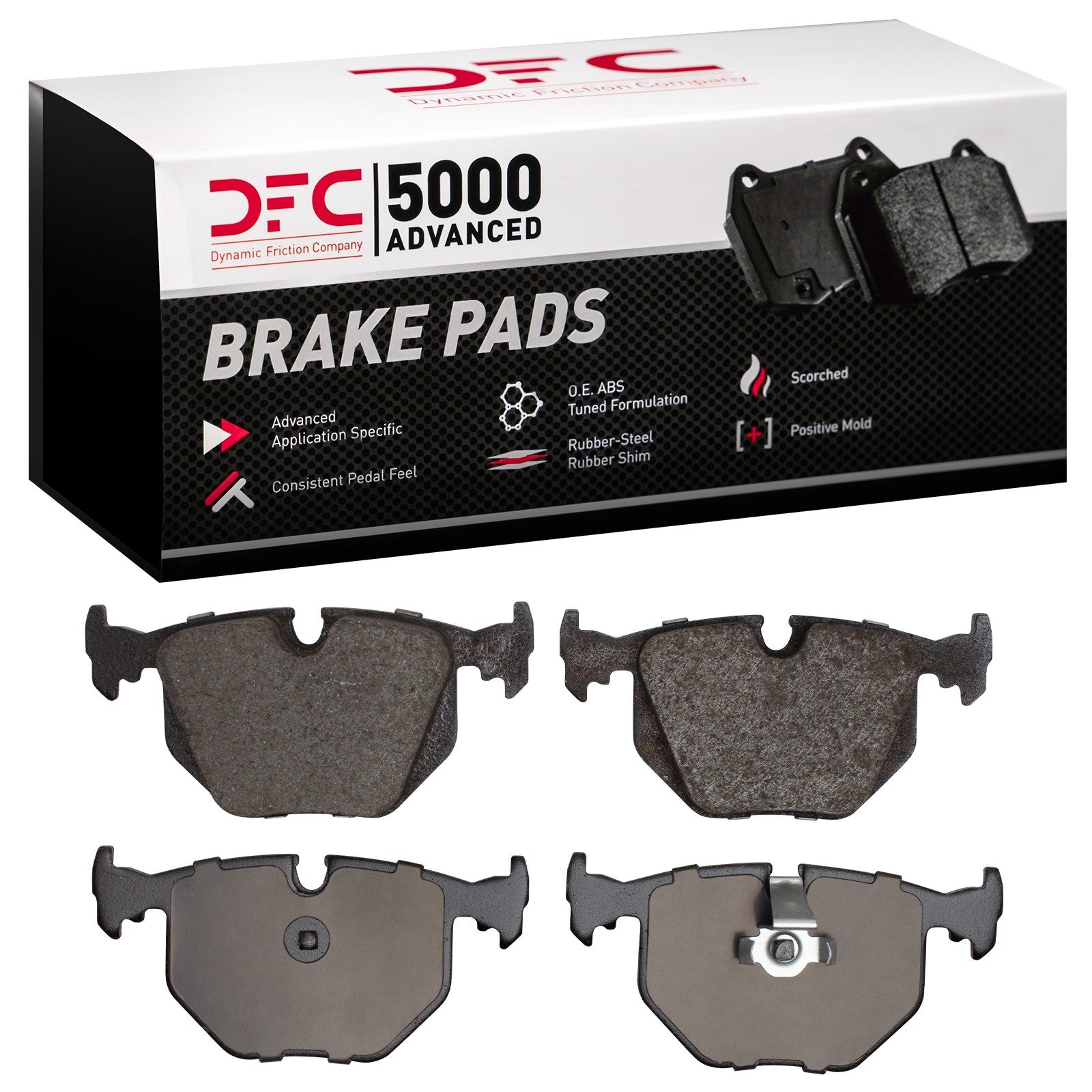 DFC Rear Brake Pads (4 Pads) — image 2