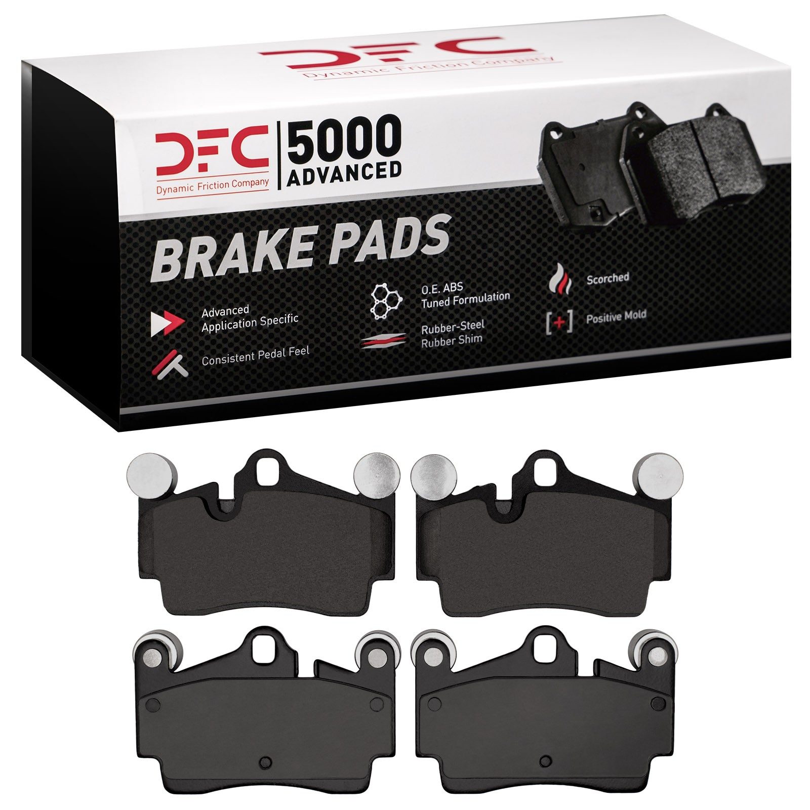 Dynamic Friction 5000 Advanced Brake Pads Without Hardware - 1552-0978-00 — image 3