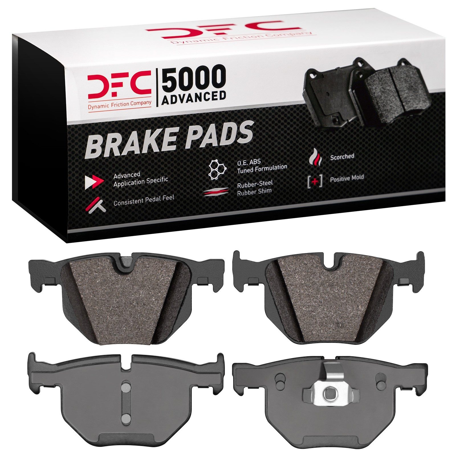 DFC Rear Brake Pads (4 Pads) — image 2