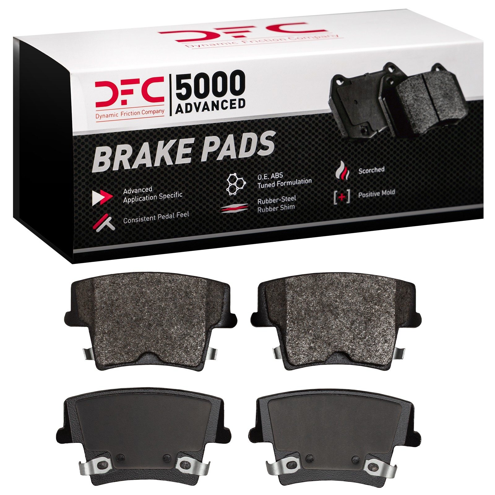 DFC Rear Brake Pads (4 Pads) — image 2