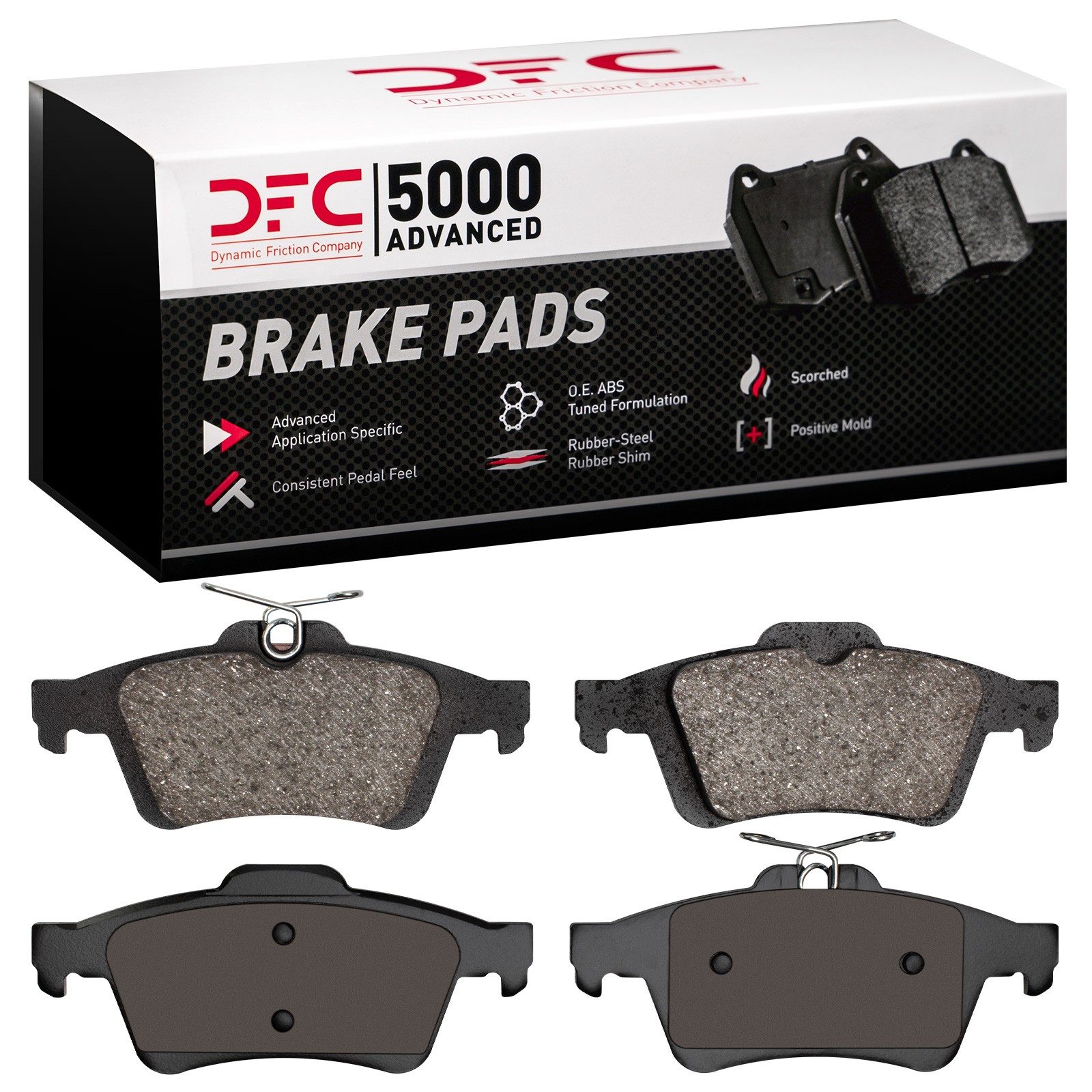 DFC Rear Brake Pads (4 Pads) — image 2