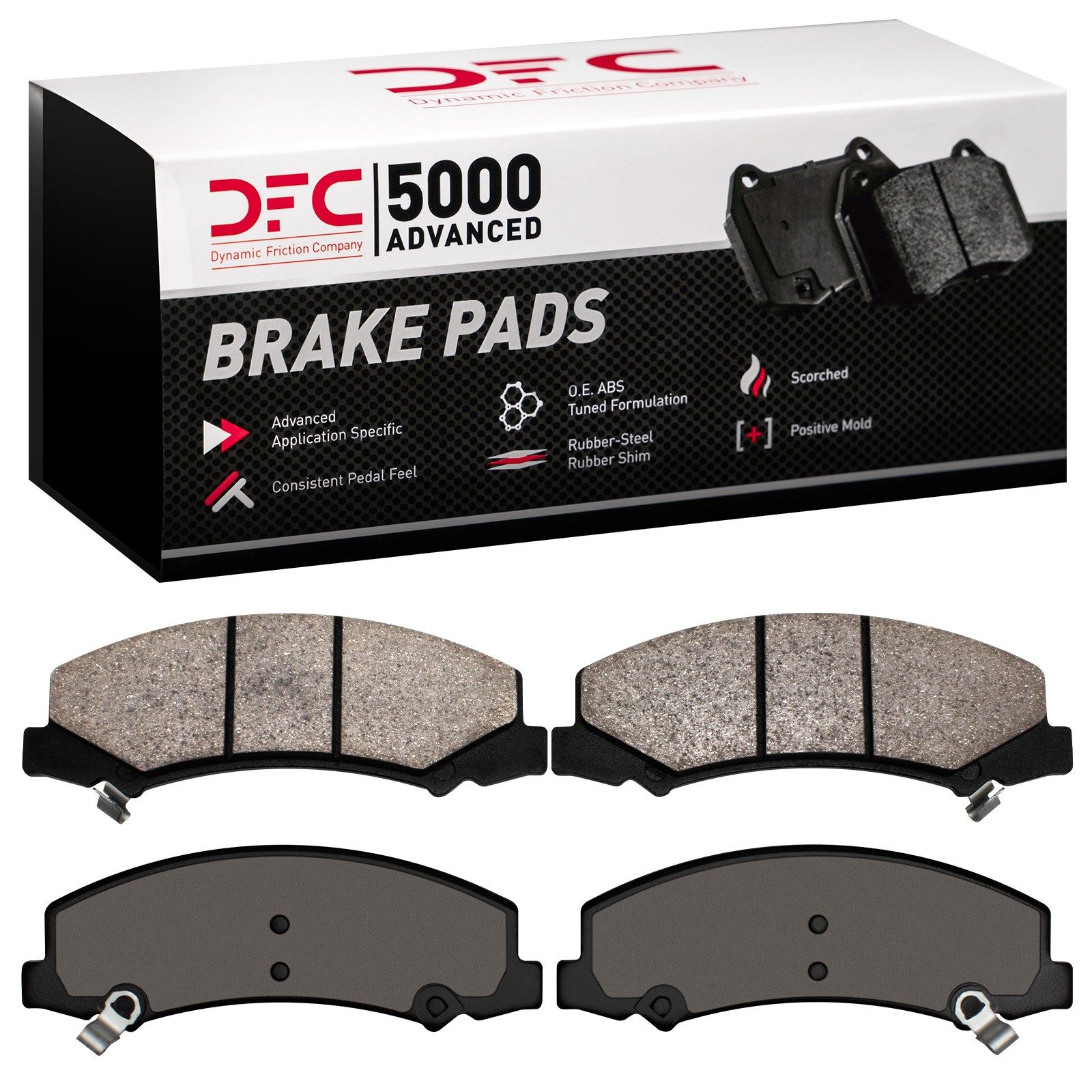 DFC Front 5000 Advanced Ceramic Brake Pads (4 Pads) — image 3