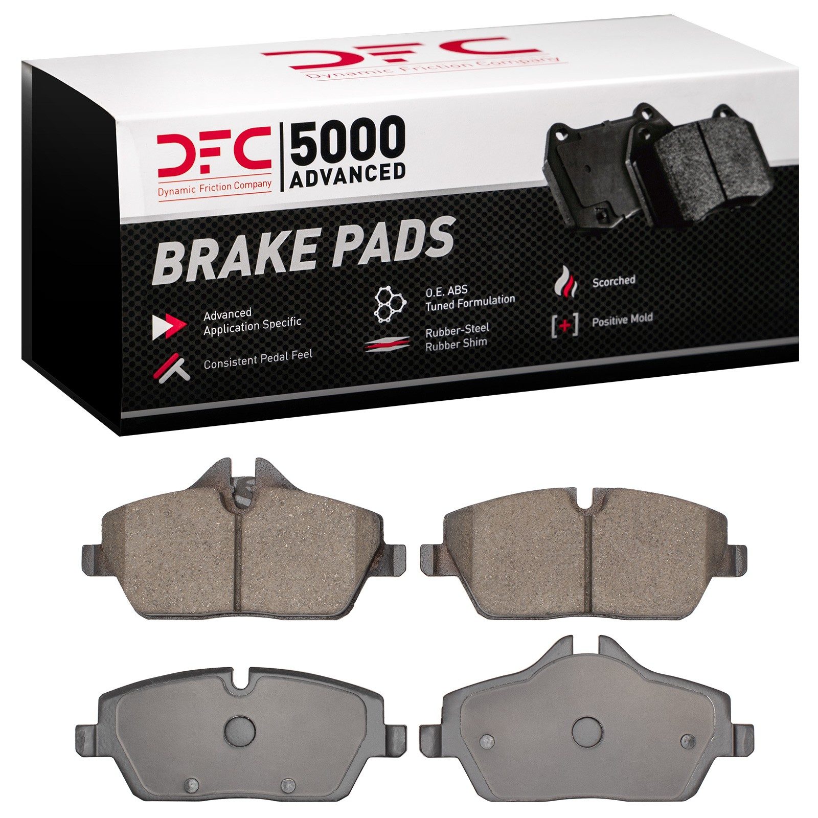 DFC 5000 Advanced Ceramic Brake Pads (4 Pads) — image 3