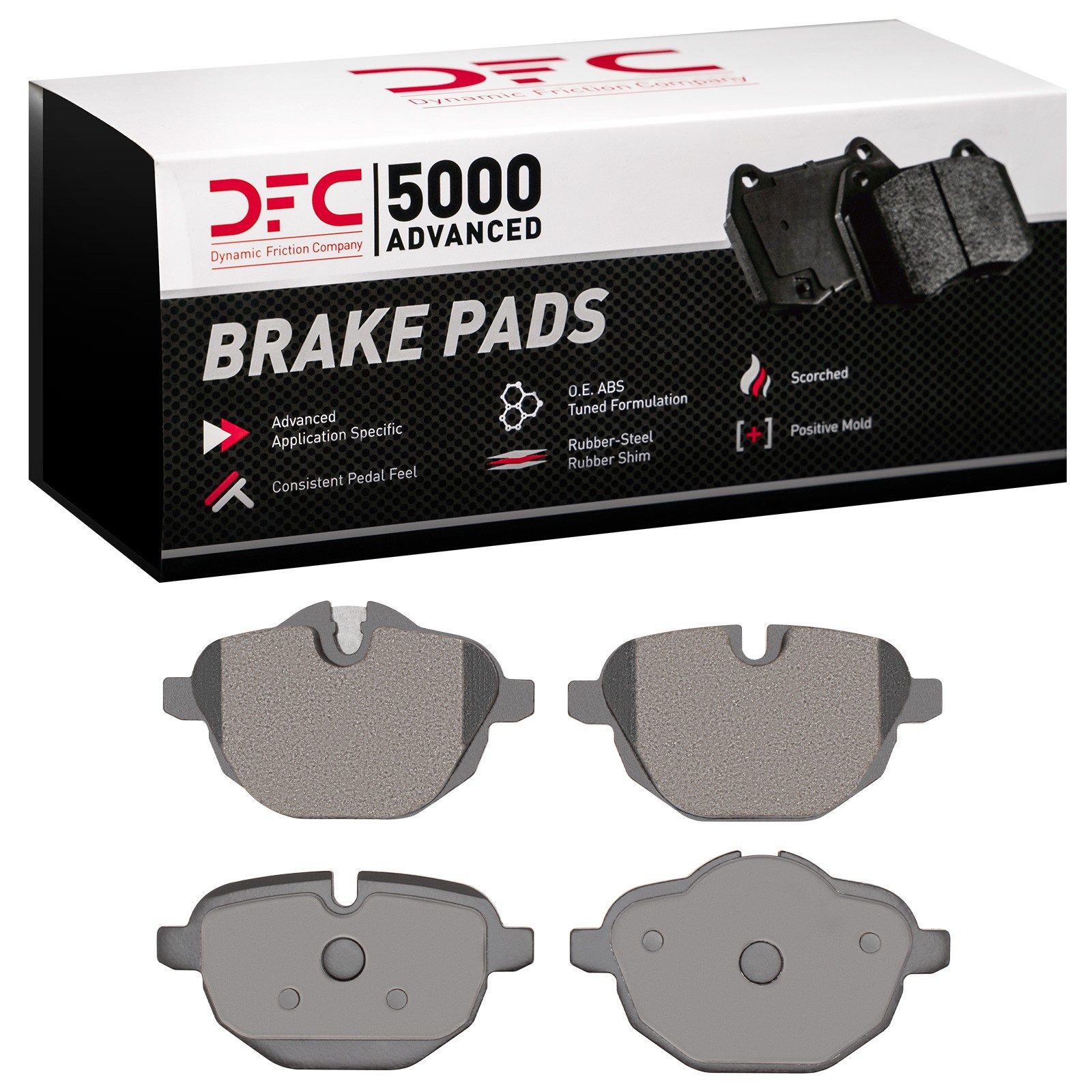 DFC Rear Brake Pads (4 Pads) — image 2
