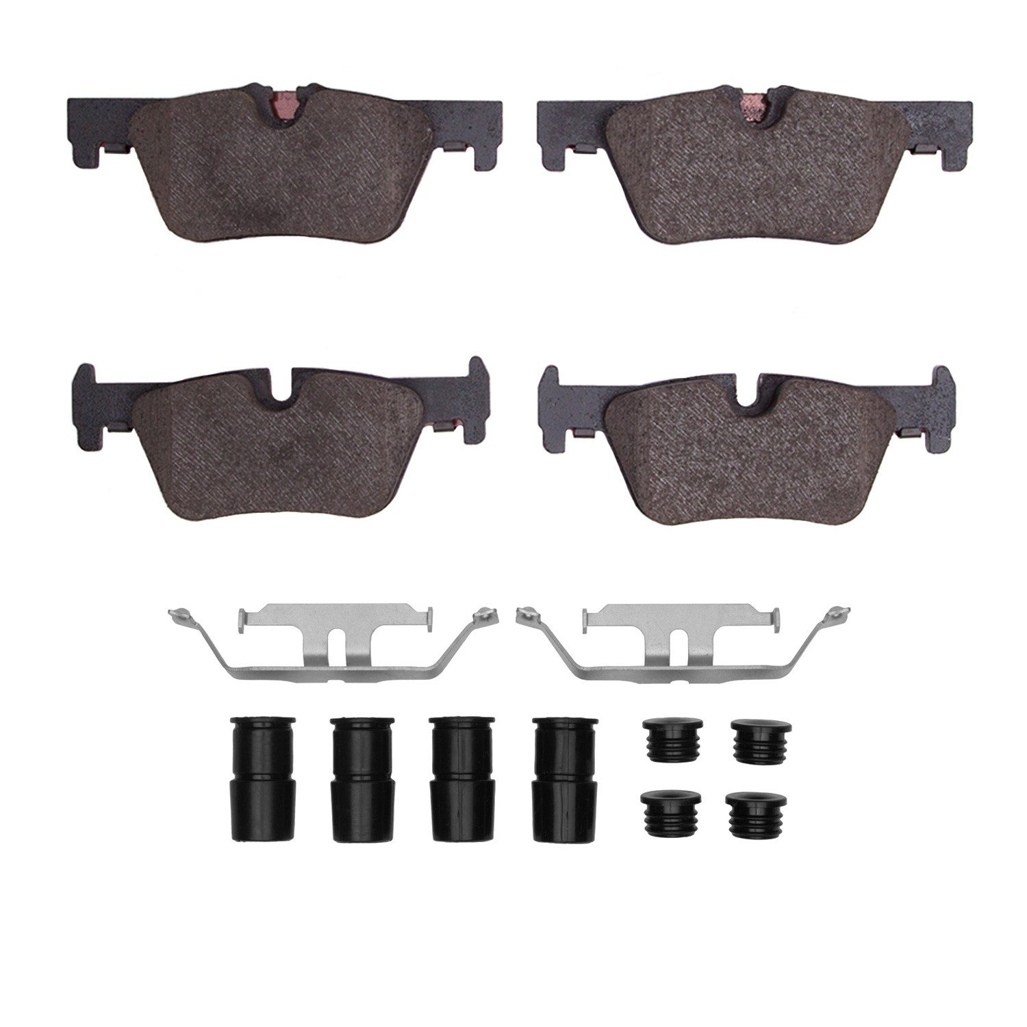 DFC Rear 5000 Advanced Low-Metallic Brake Pads (4 Pads)