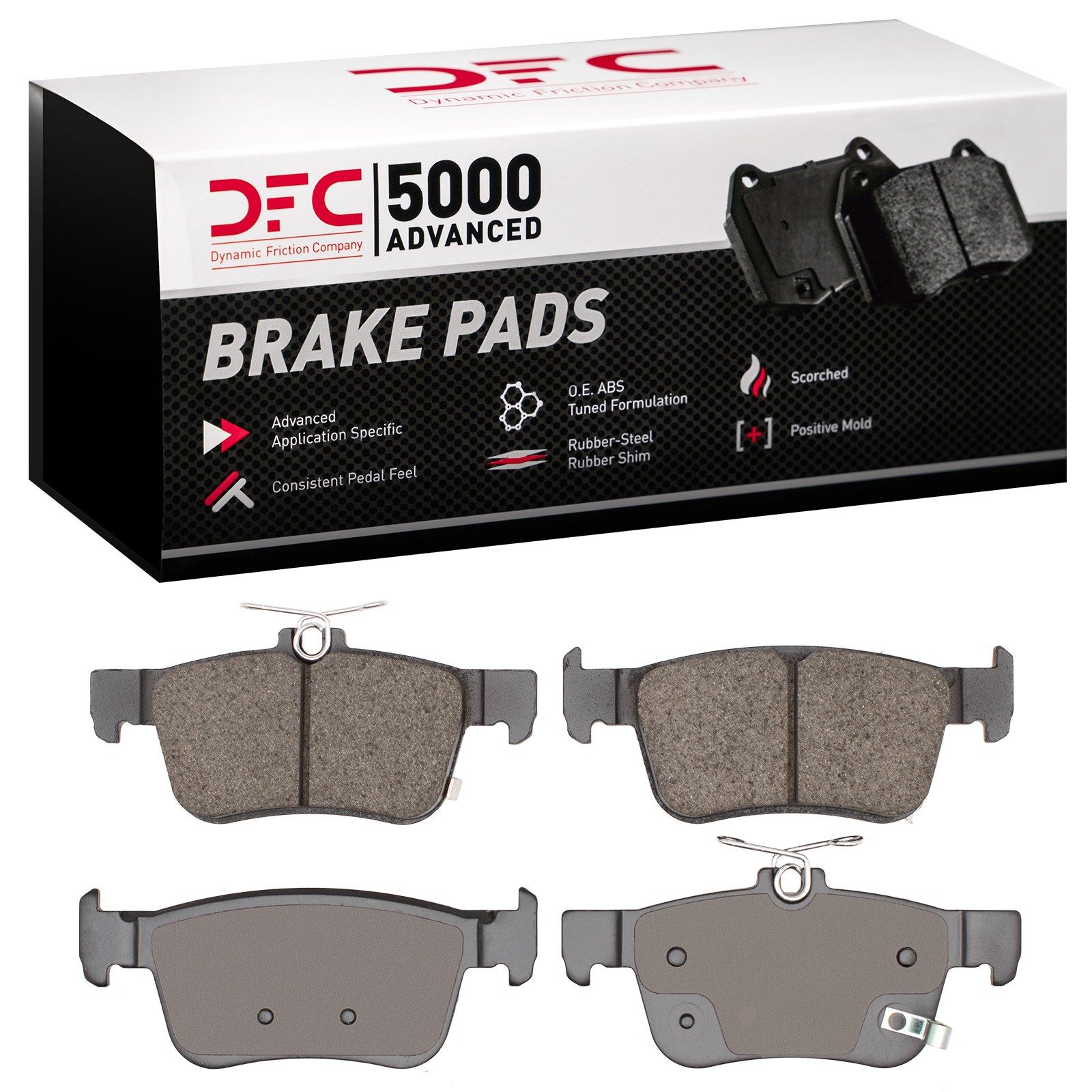 DFC Rear Brake Pads (4 Pads) — image 2