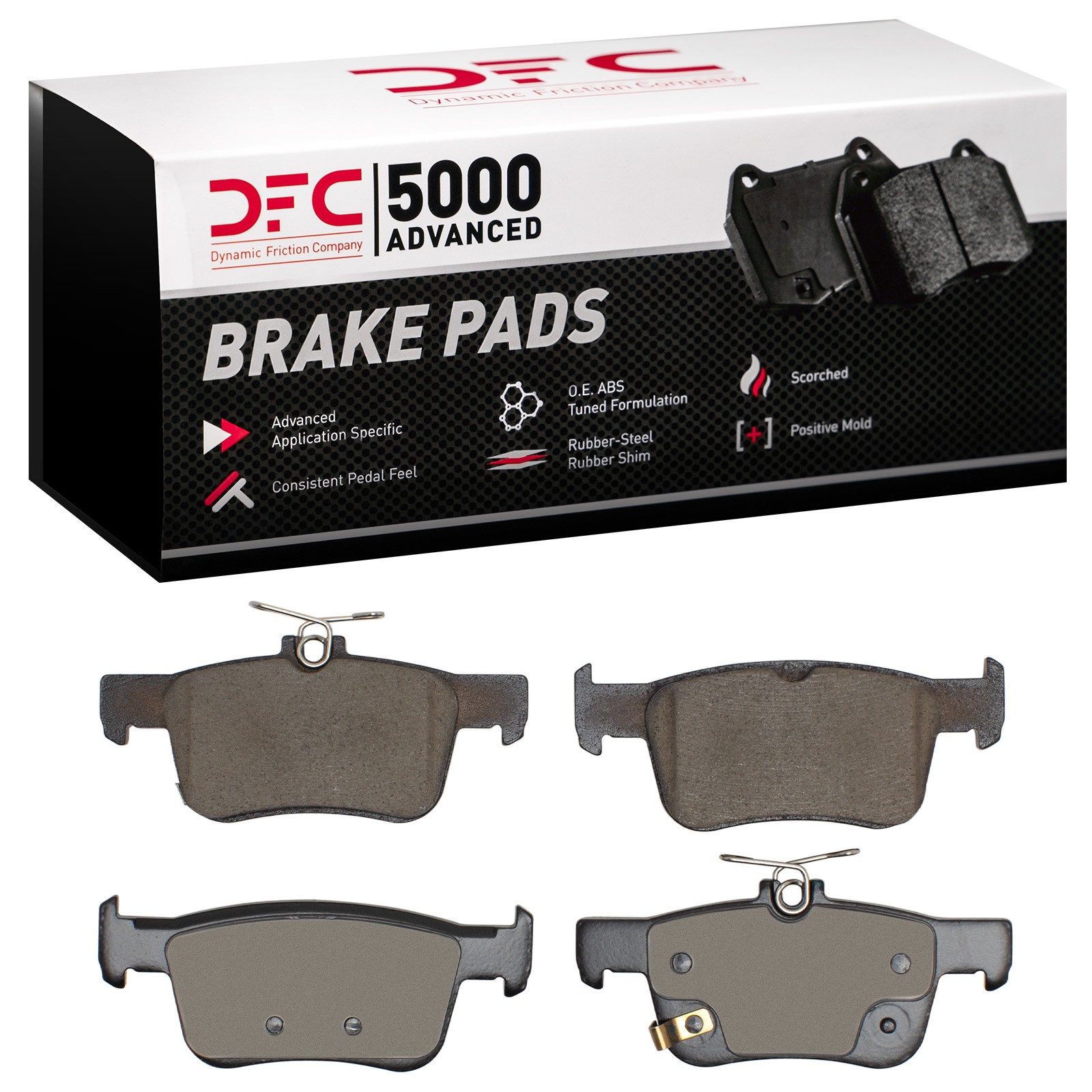 DFC Rear Brake Pads (4 Pads) — image 3
