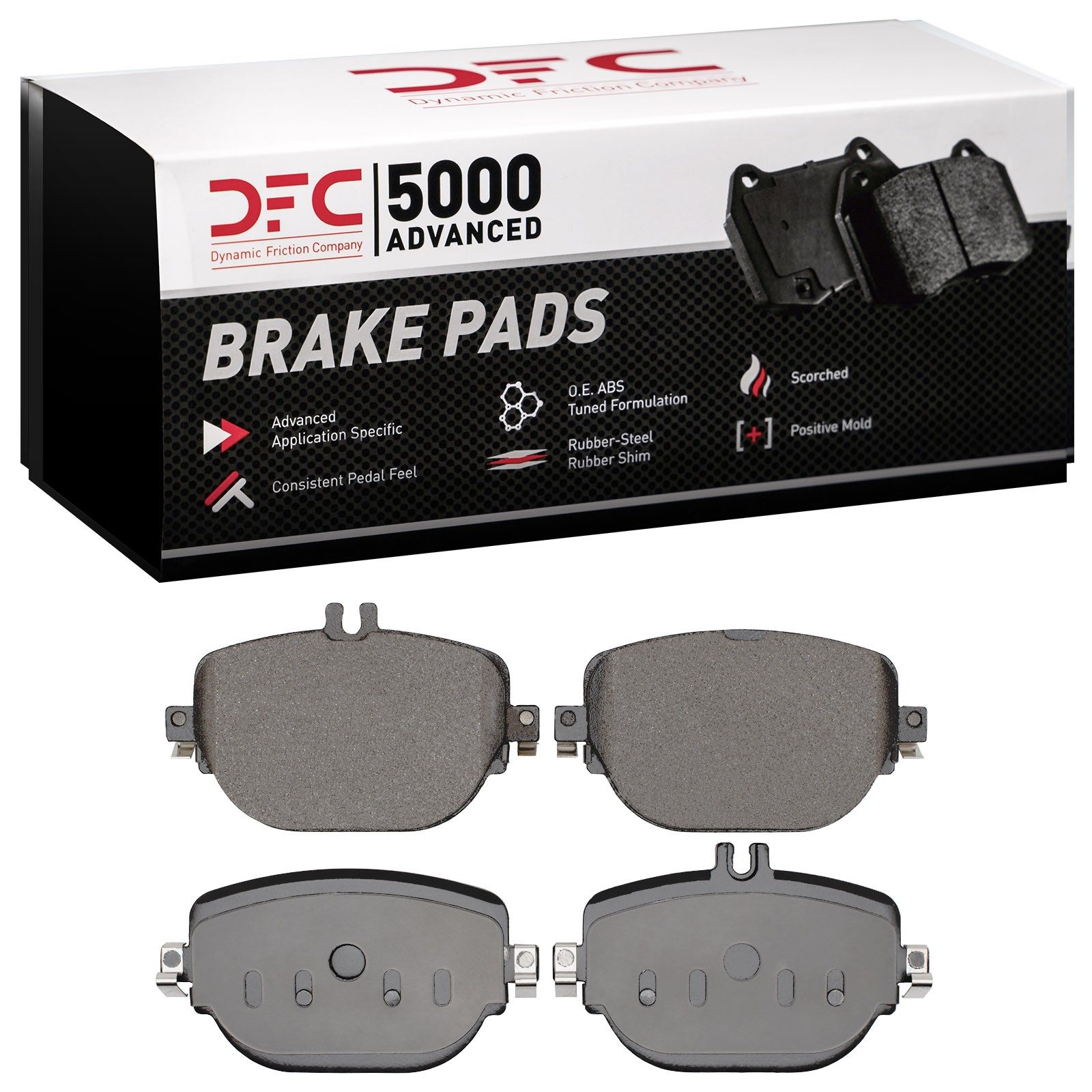 Dynamic Friction 5000 Advanced Brake Pads Without Hardware - 1552-2193-00 — image 3
