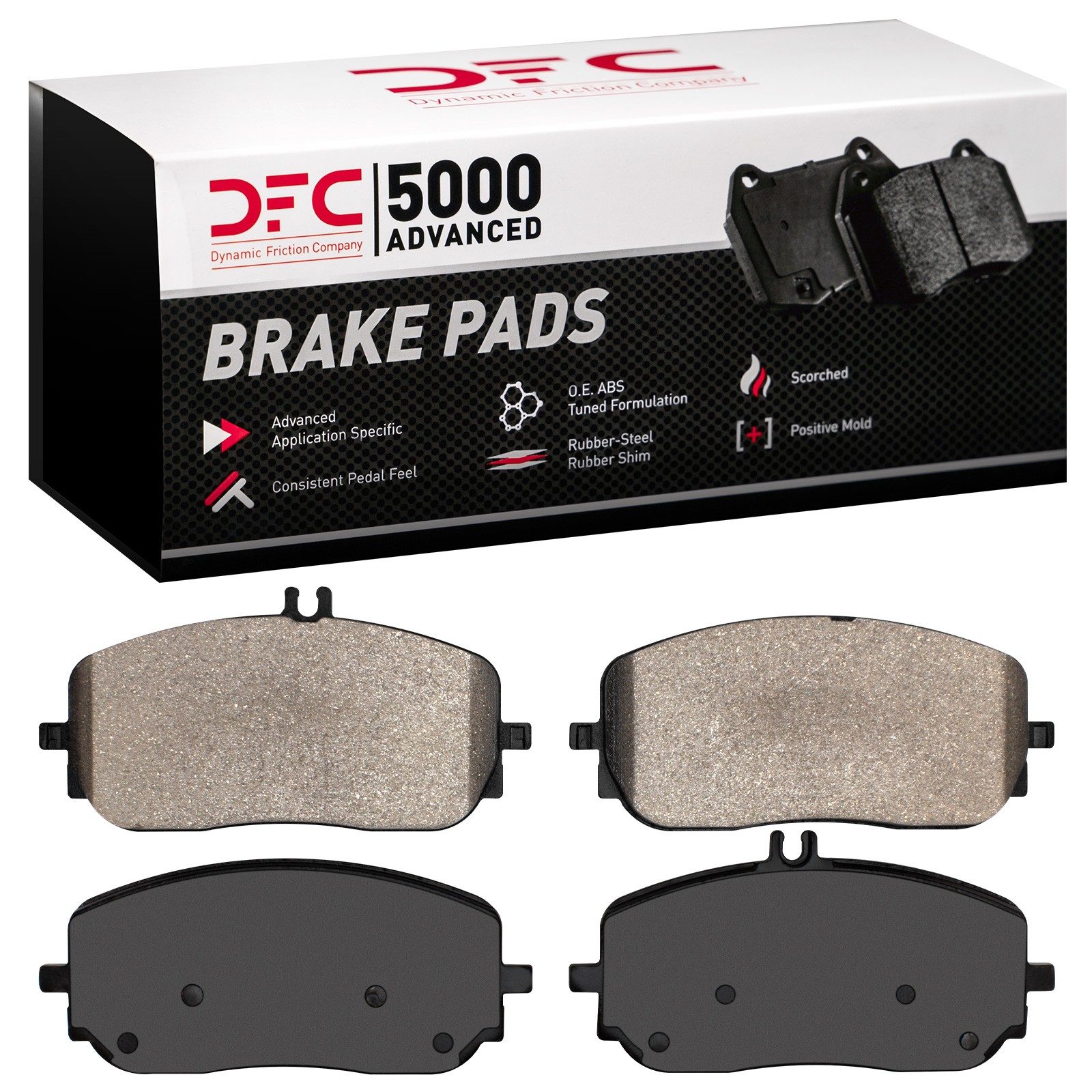 DFC 5000 Advanced Ceramic Brake Pads (4 Pads) — image 3