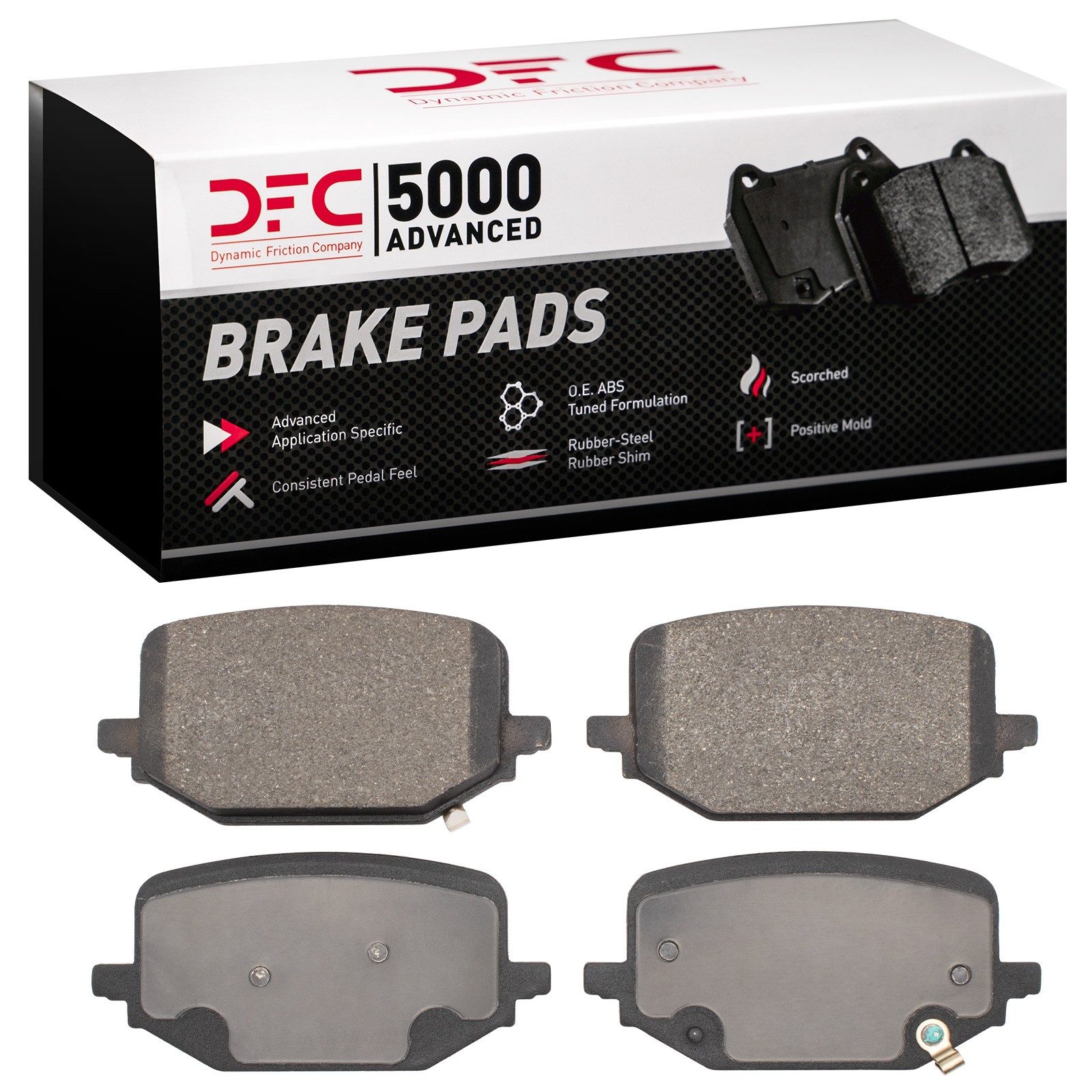 DFC Rear Brake Pads (4 Pads) — image 4