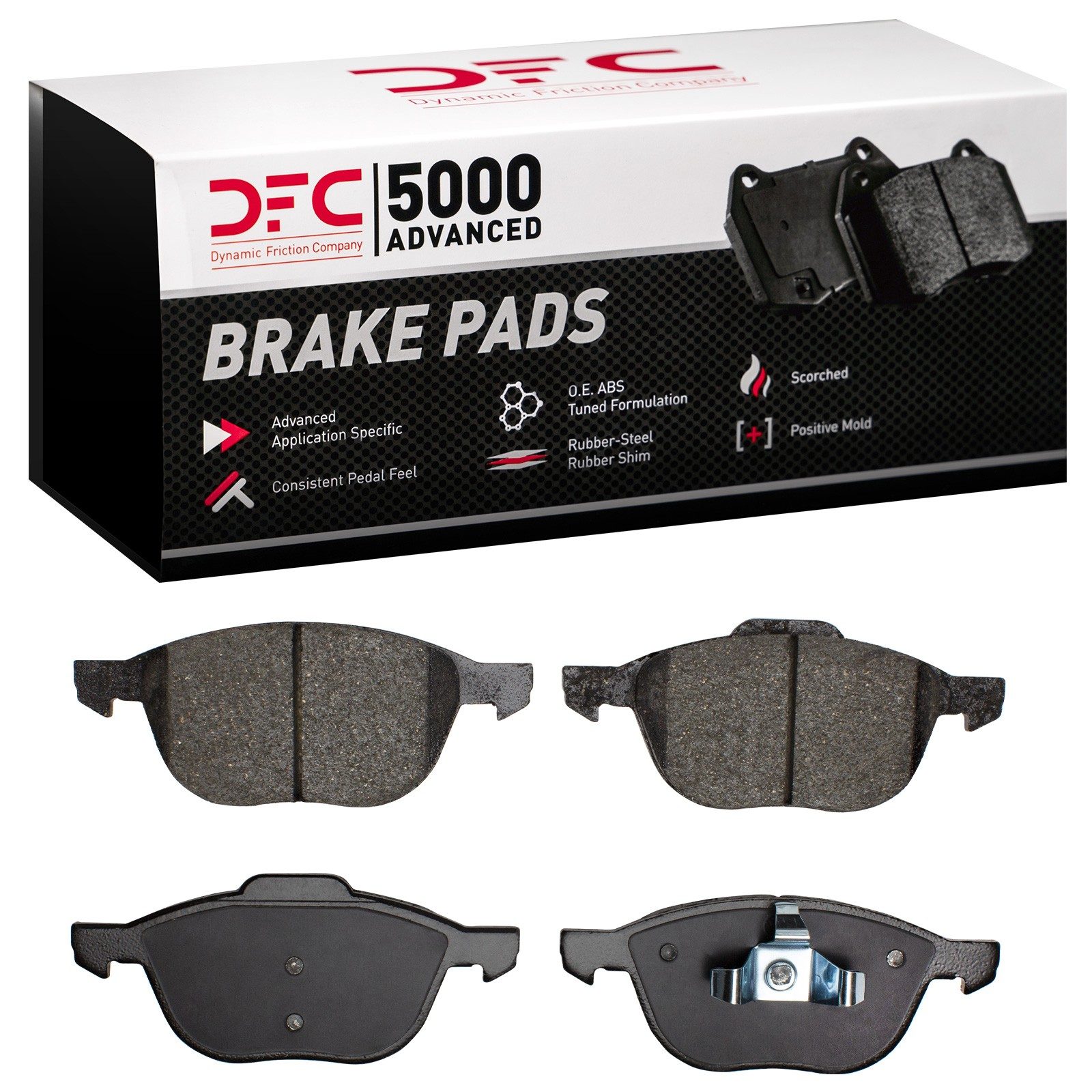 DFC Front 5000 Advanced Ceramic Brake Pads (4 Pads) — image 6