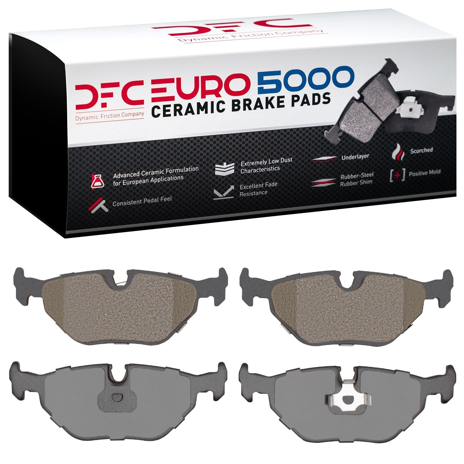DFC Rear Brake Pads (4 Pads) — image 2