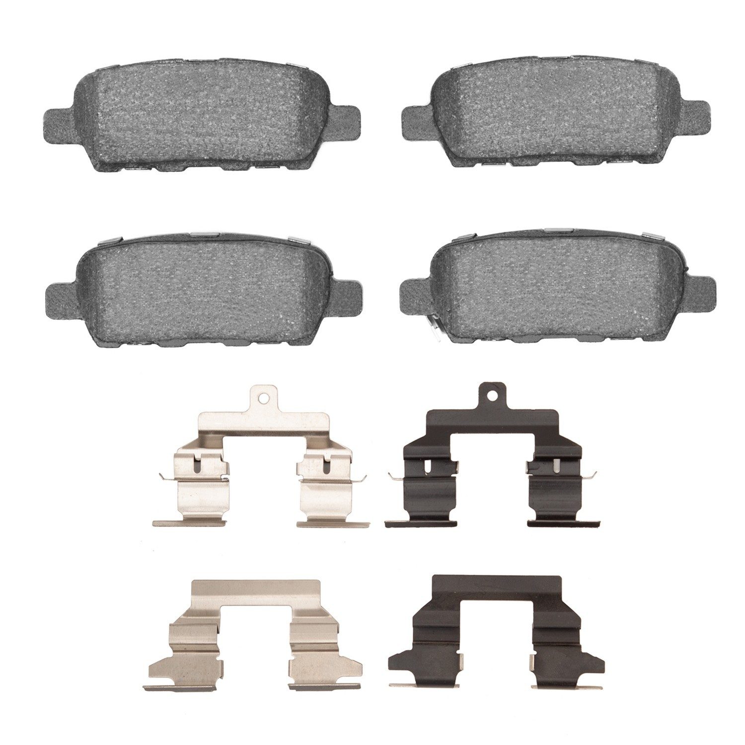 Dynamic Friction 5000 Euro Ceramic Brake Pads With Hardware - 1600-0905-02