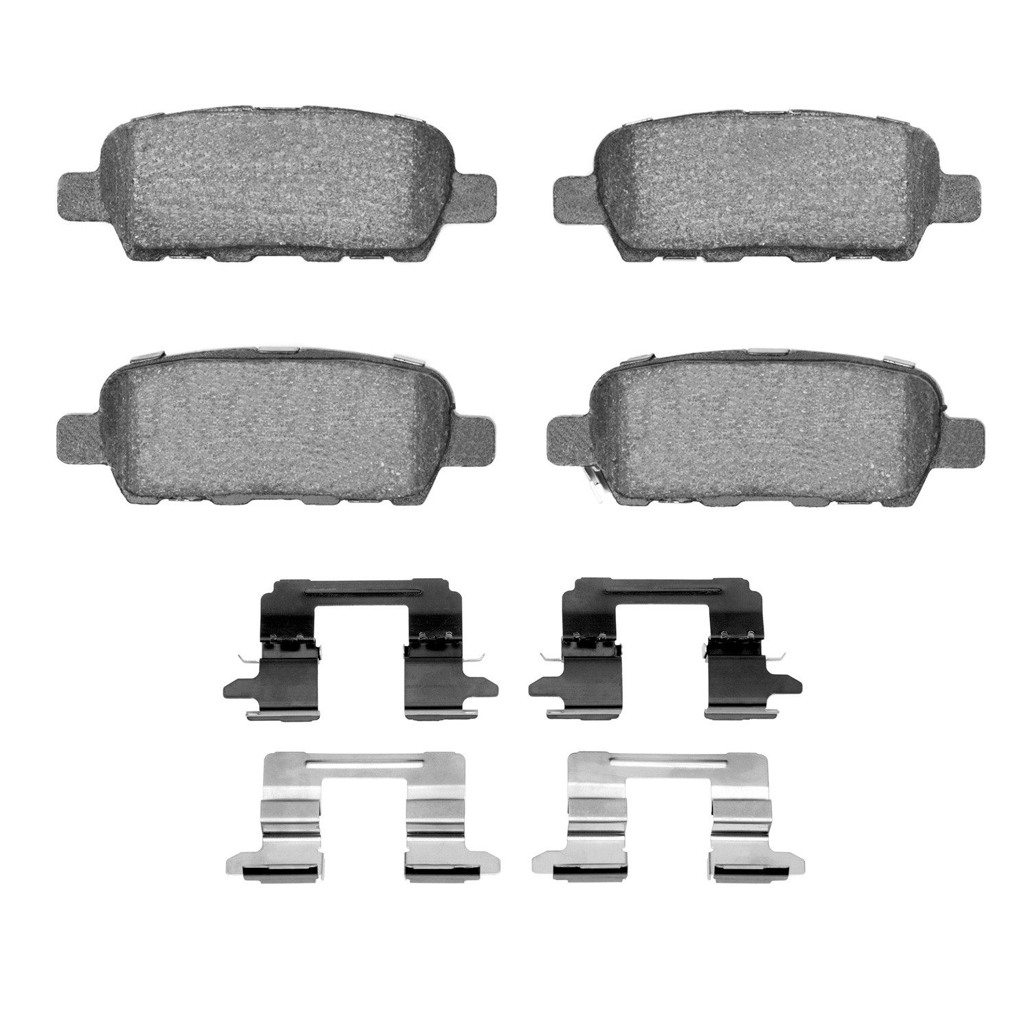 Dynamic Friction 5000 Euro Ceramic Brake Pads With Hardware - 1600-0905-03
