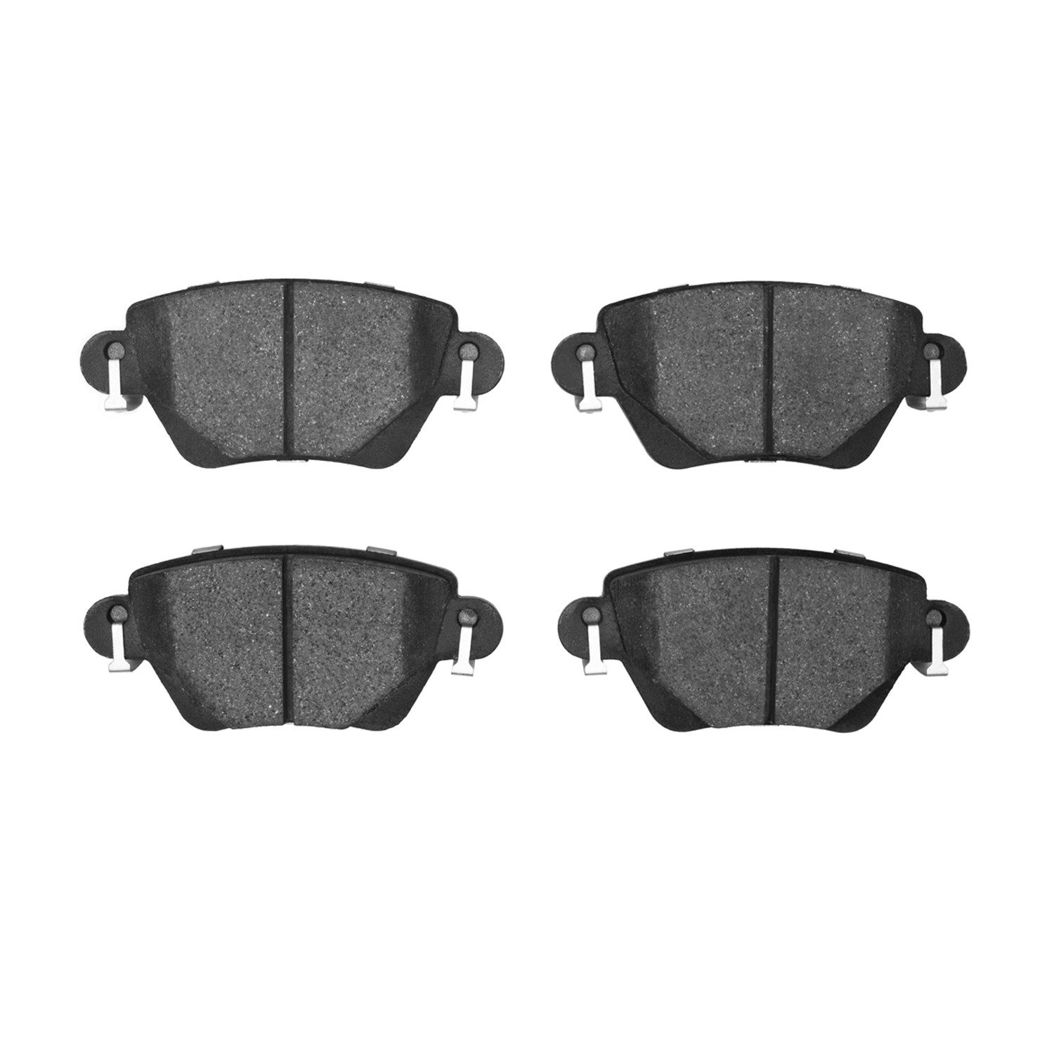 Dynamic Friction 5000 Euro Ceramic Brake Pads Without Hardware - 1600-0911-09