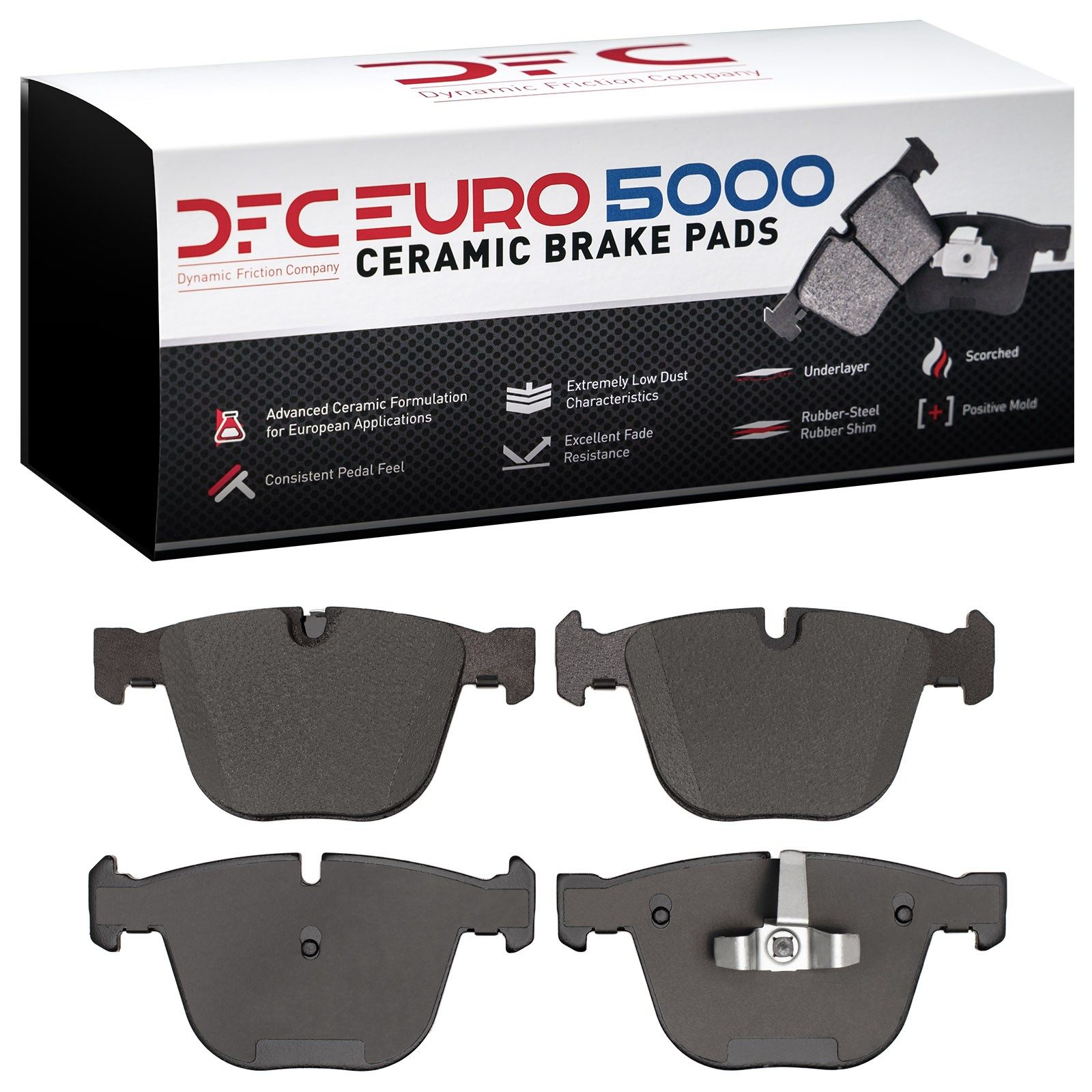 DFC Rear Brake Pads (4 Pads) — image 2