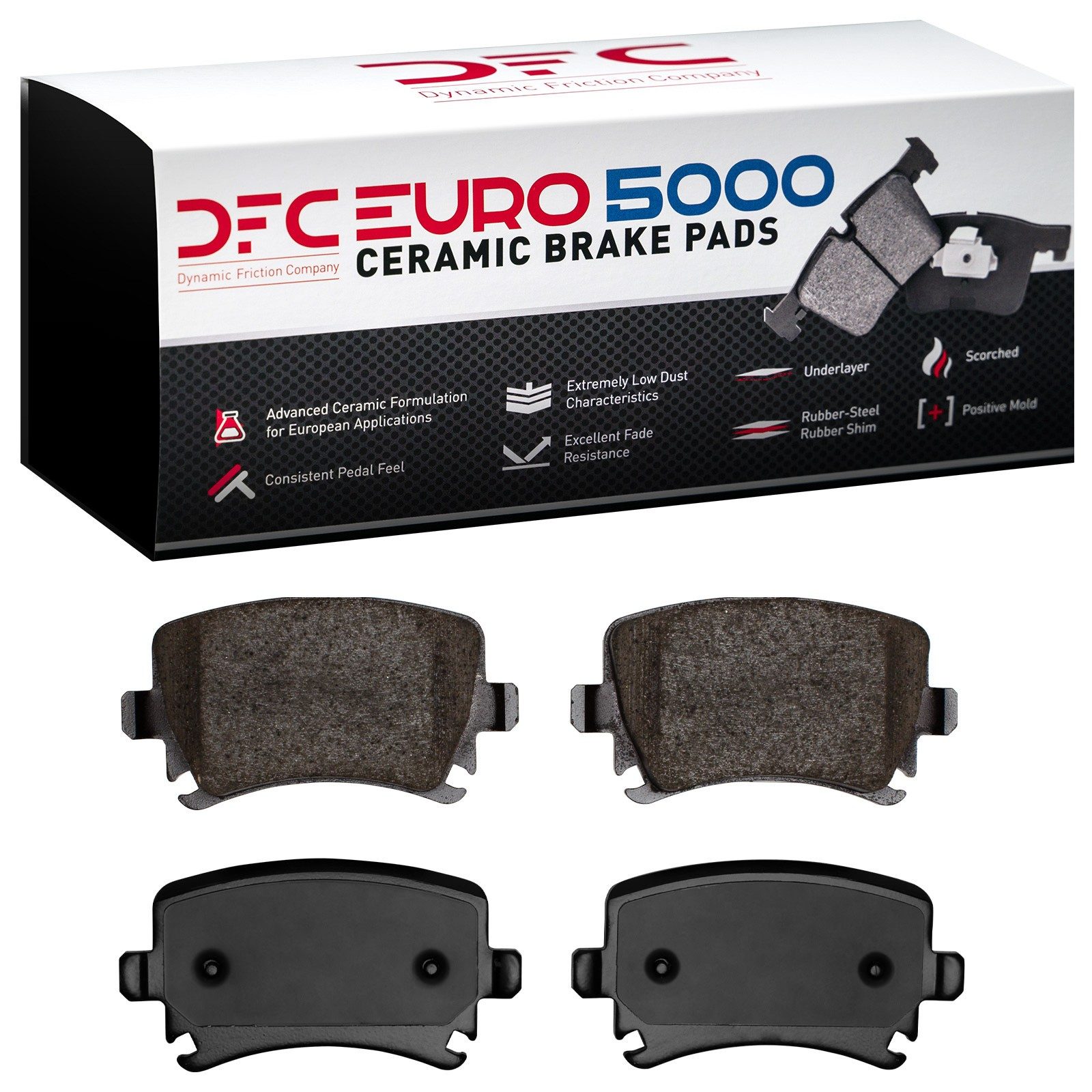 DYNAMIC FRICTION Disc Brake Pad Set 1600-1108-00 — image 3