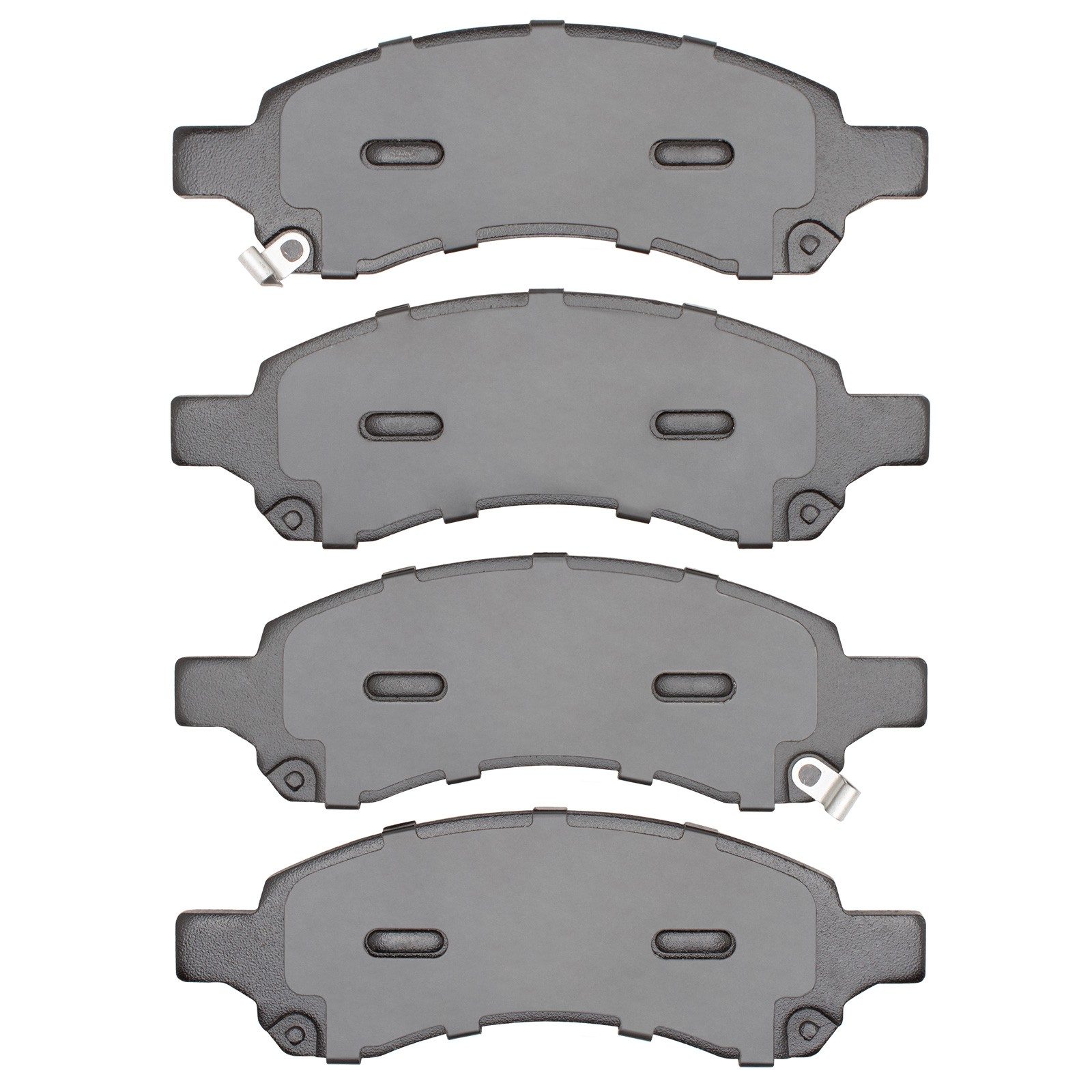 Dynamic Friction 5000 Euro Ceramic Brake Pads Without Hardware - 1600-1169-00