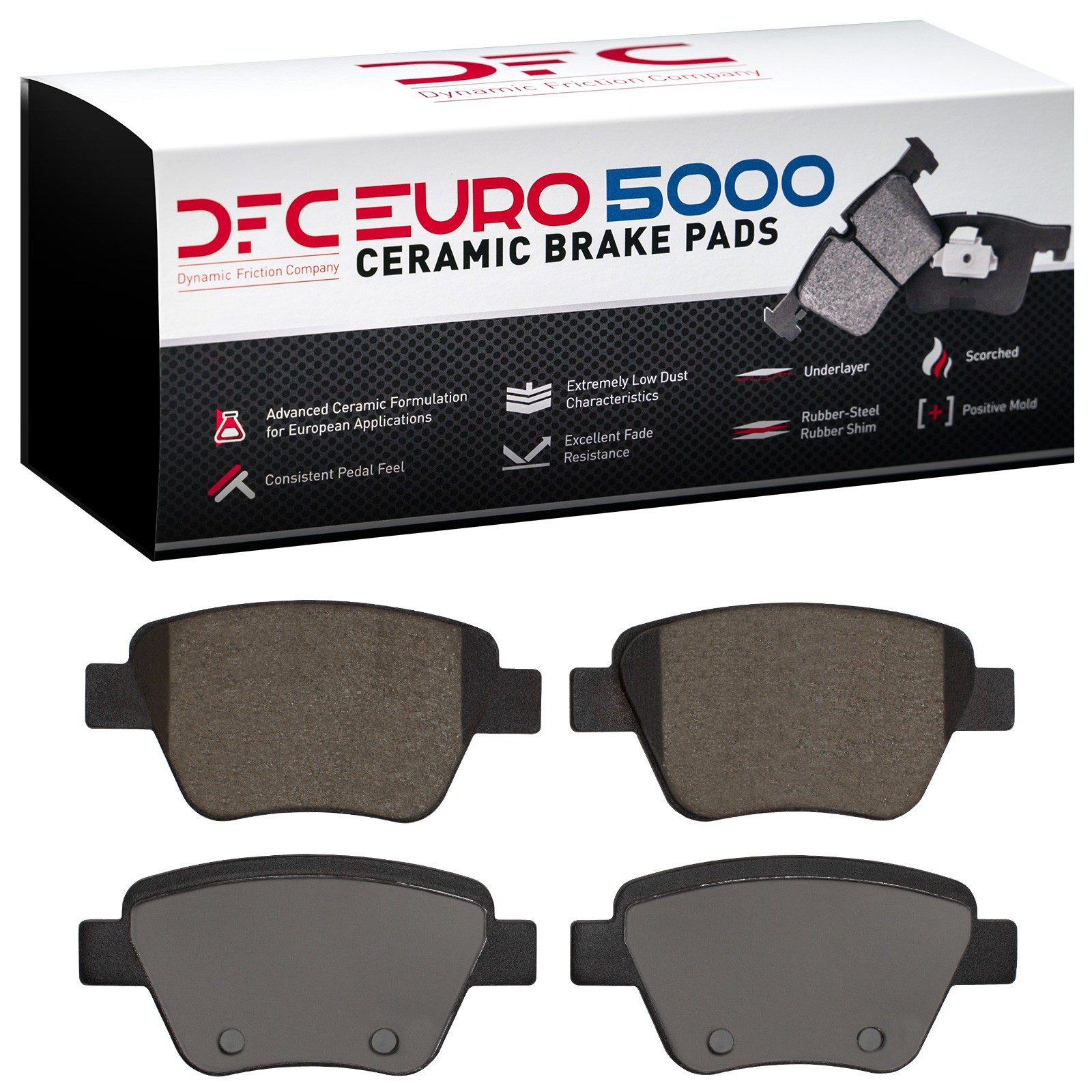 DFC Rear Brake Pads (4 Pads) — image 2
