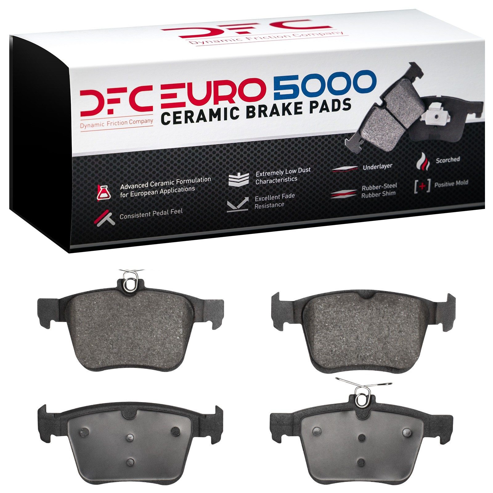 DFC Rear Brake Pads (4 Pads) — image 2