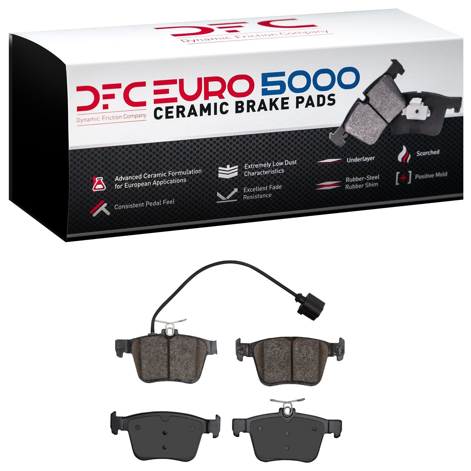 DFC Rear Brake Pads (4 Pads) — image 2