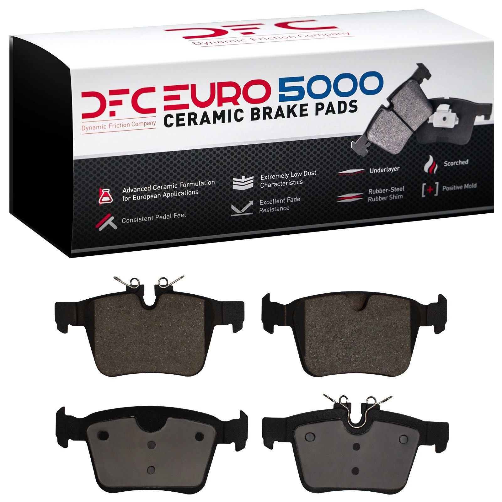 DFC Rear Brake Pads (4 Pads) — image 2