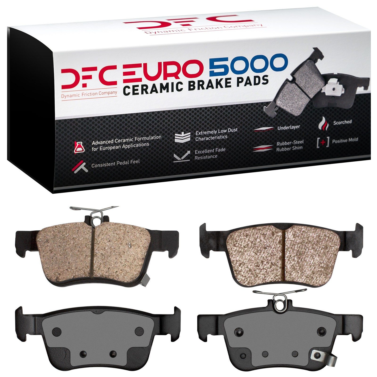 DFC Rear Brake Pads (4 Pads) — image 2