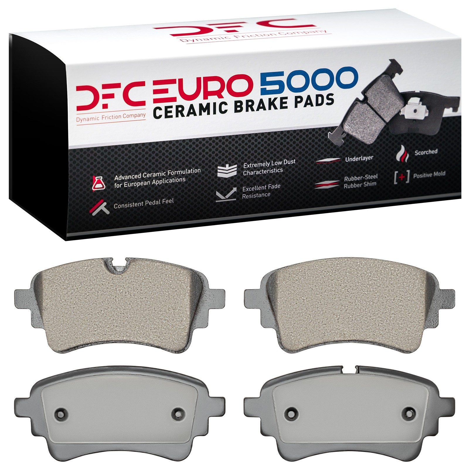 DFC Rear Brake Pads (4 Pads) — image 2