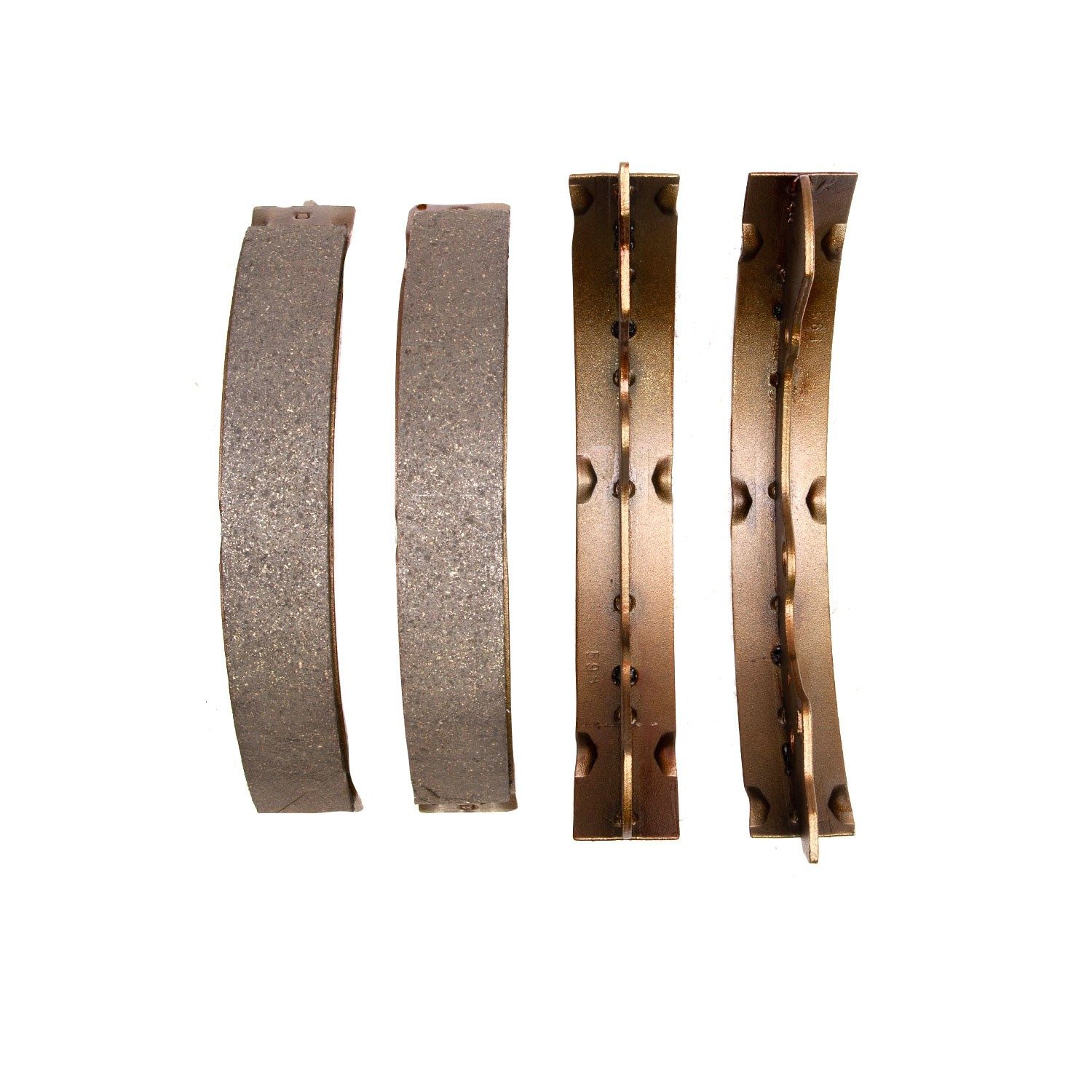 Dynamic Friction True-Arc Bonded Brake Shoes - 1901-0598-00 — image 2