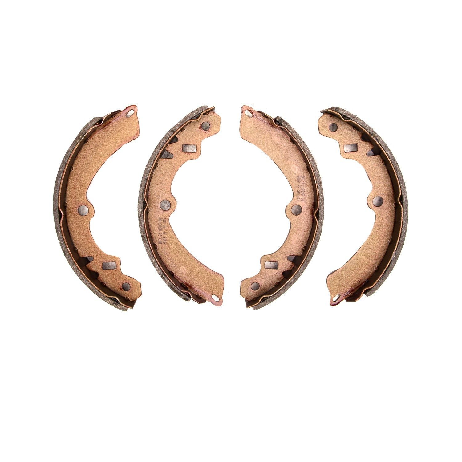 Dynamic Friction True-Arc Bonded Brake Shoes - 1901-0605-00 — image 2
