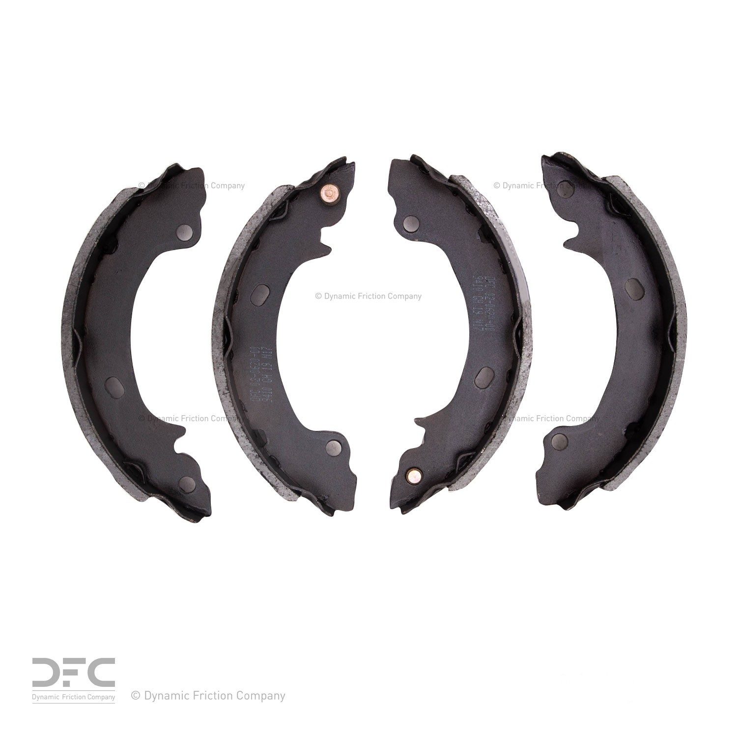 Dynamic Friction True-Arc Bonded Brake Shoes - 1901-0620-00 — image 2