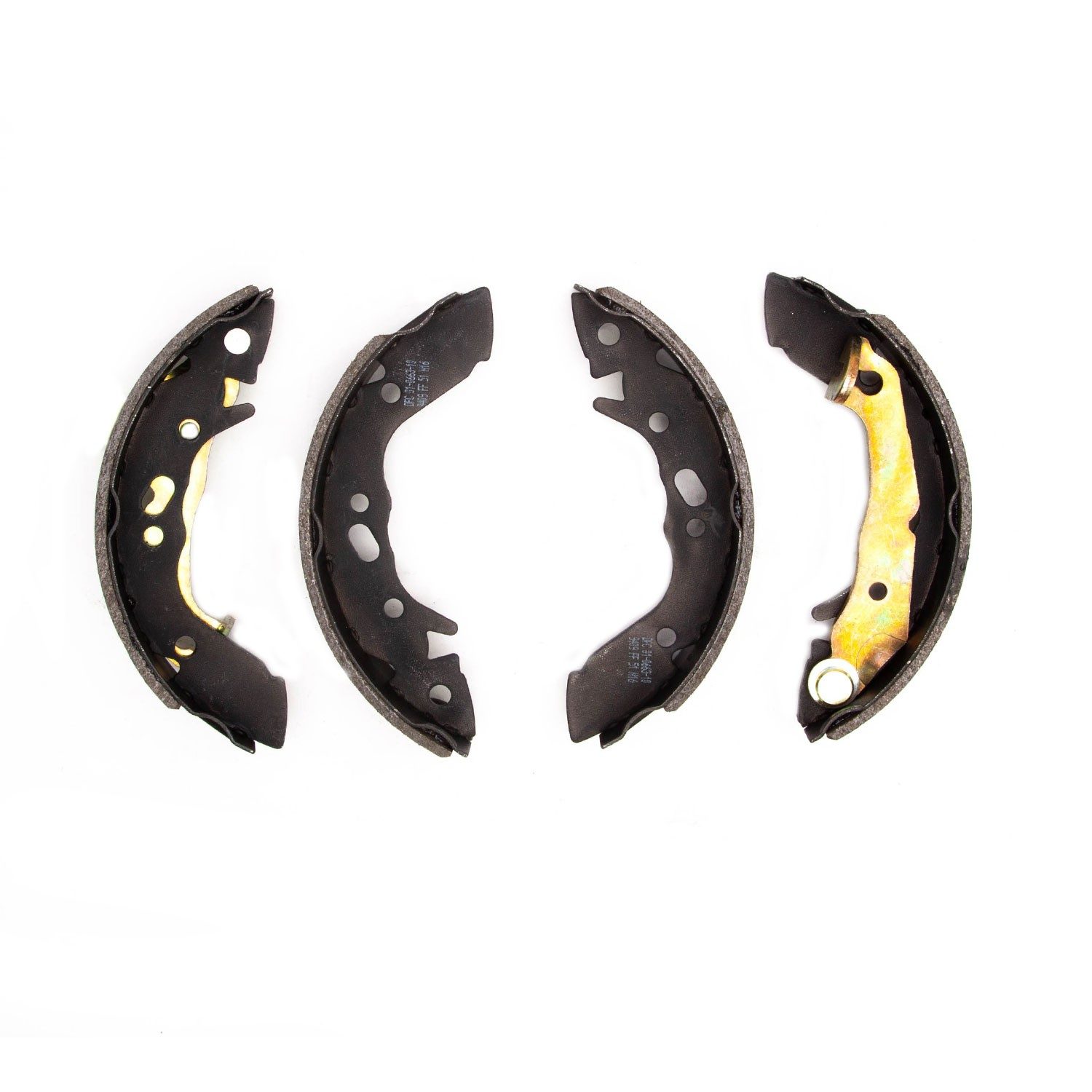 Dynamic Friction True-Arc Bonded Brake Shoes - 1901-0663-10